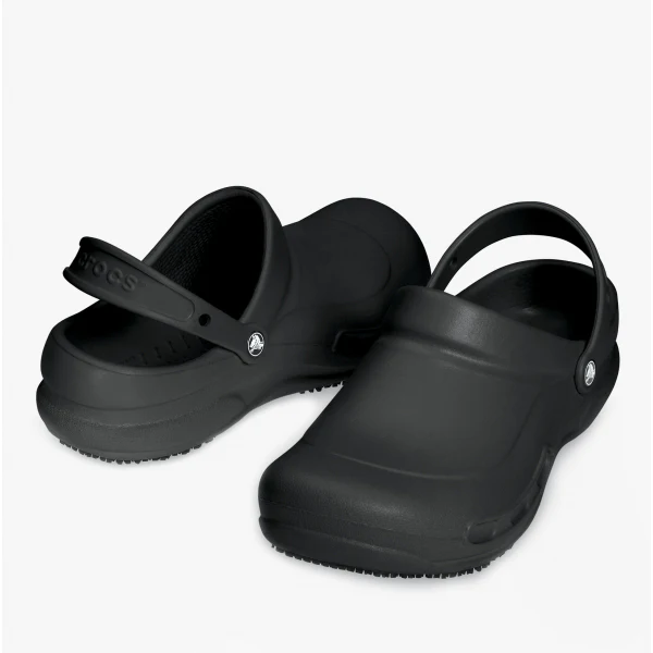 Crocs At Work BISTRO Unisex Slip-Resistant Work Clogs Black - Image 3