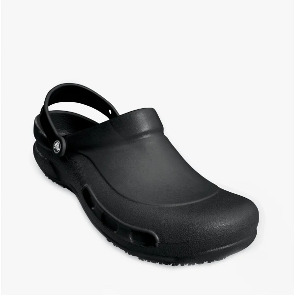 Crocs At Work BISTRO Unisex Slip-Resistant Work Clogs Black - Image 5
