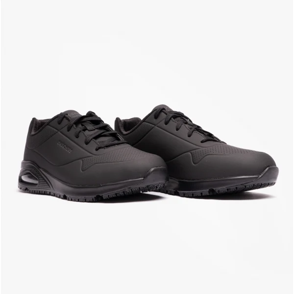 Skechers Work 200054EC UNO - SUTAL SR Mens Occupational Trainers Black - Image 2