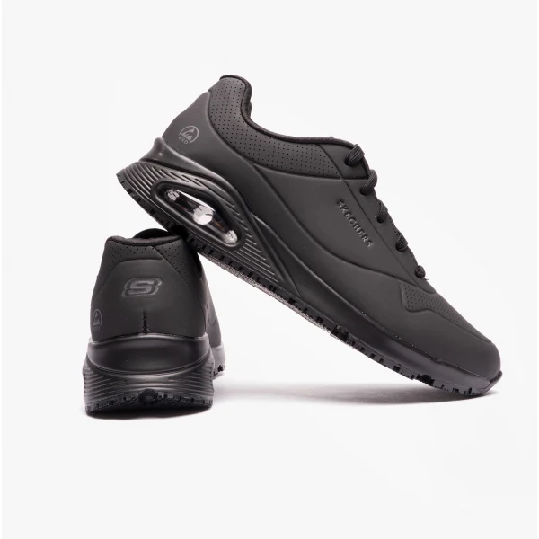 Skechers Work 200054EC UNO - SUTAL SR Mens Occupational Trainers Black - Image 5