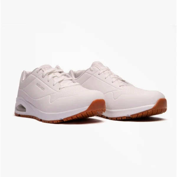 Skechers Work 200054EC UNO - SUTAL SR Mens Occupational Trainers White - Image 2