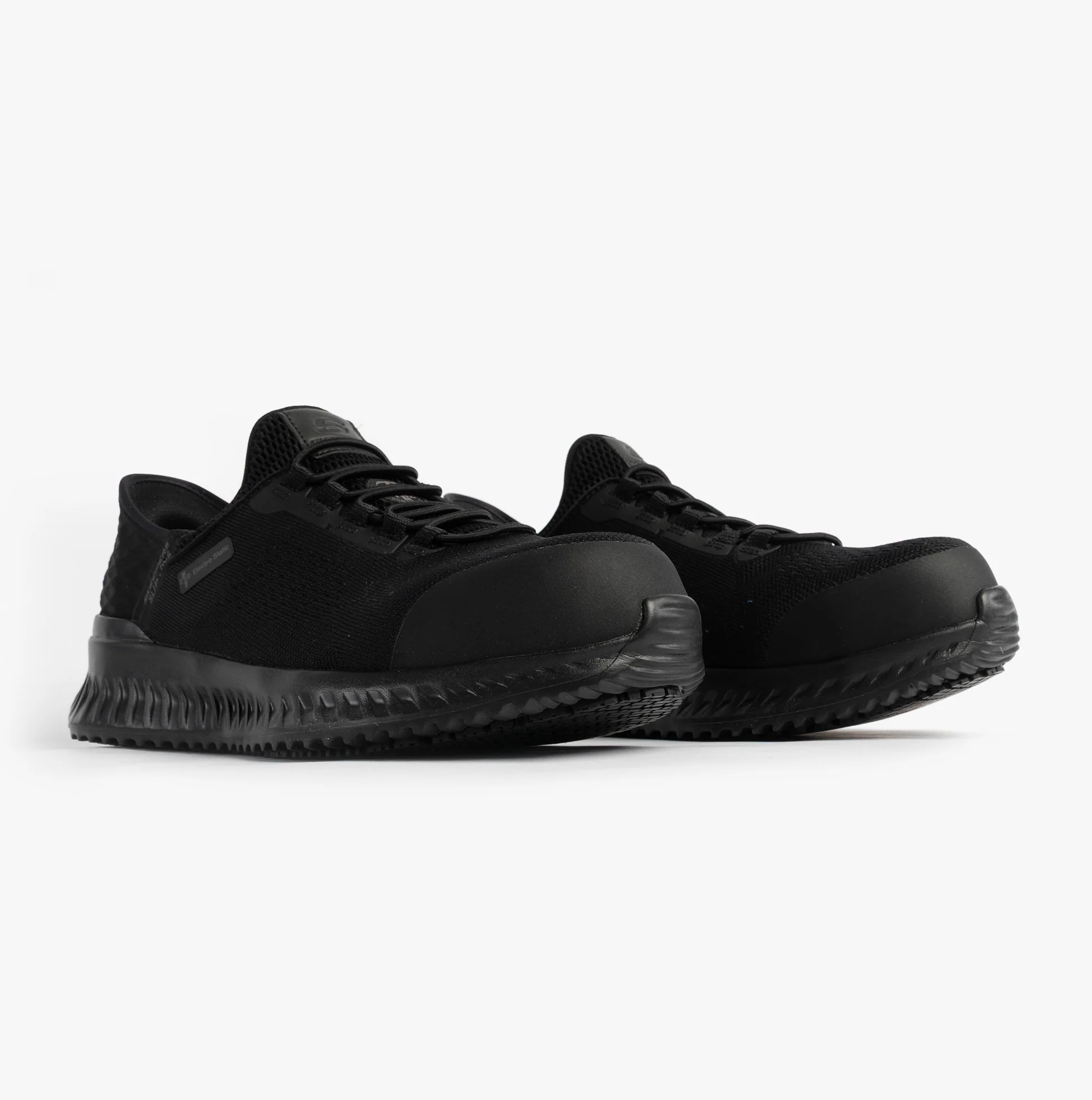 Skechers Work 200206EC TILIDO - FLETCHIT Mens Safety Trainers Black - Image 5
