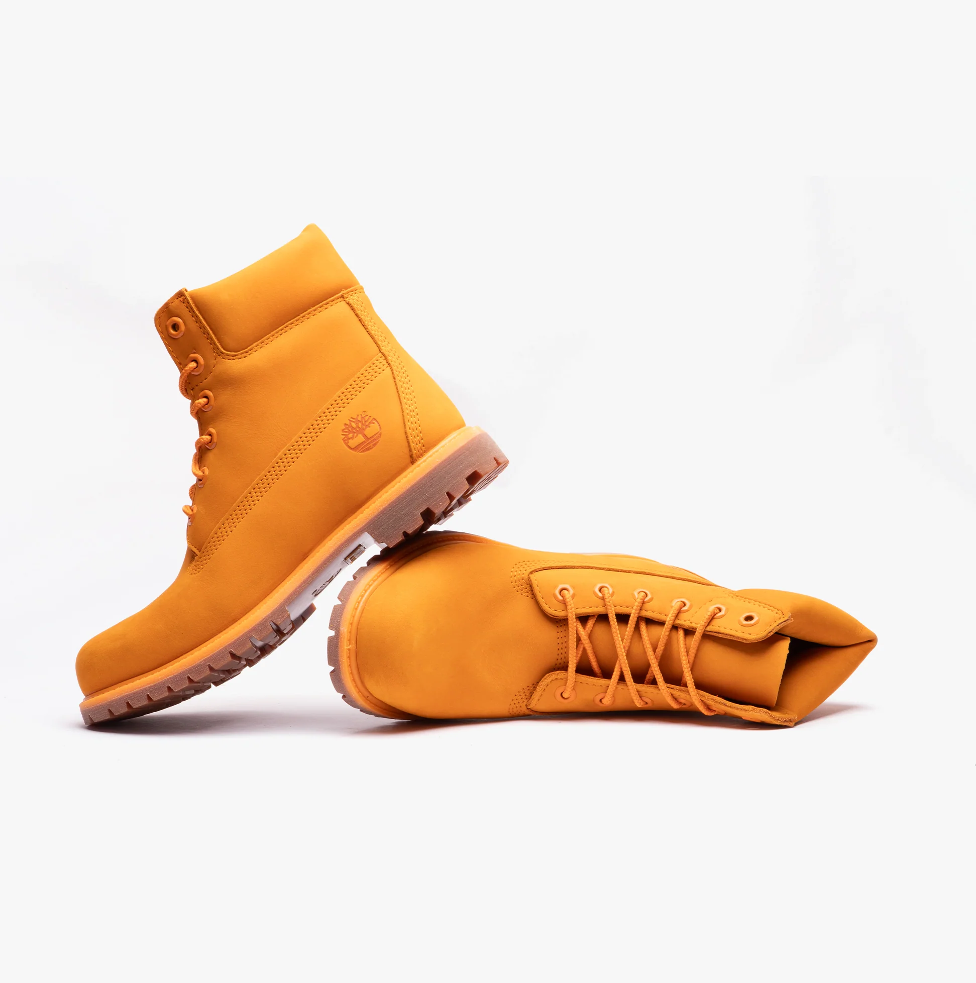 Timberland 6 INCH PREMIUM Womens Boots Dark Cheddar - Image 3