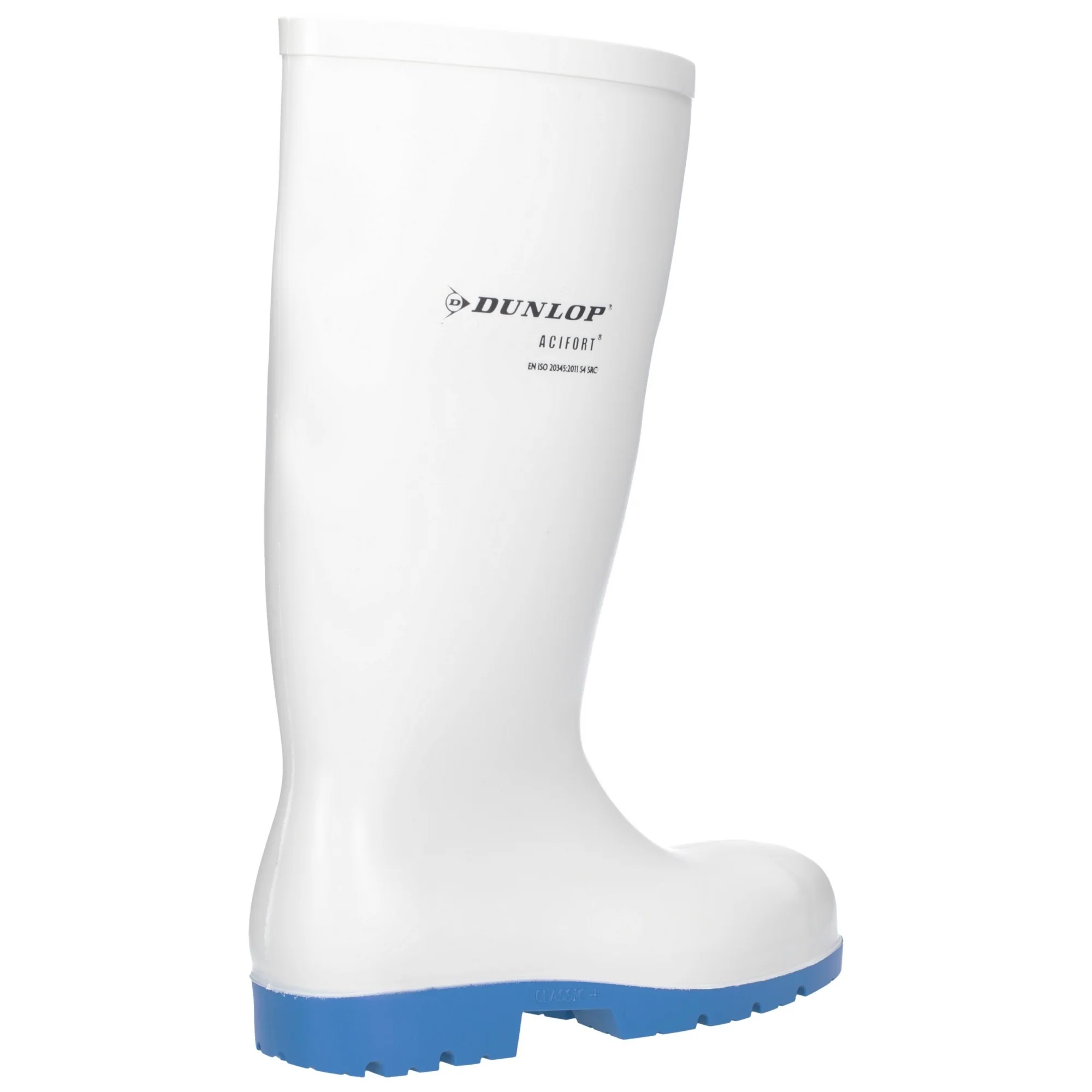 Dunlop ACIFORT CLASSIC+ Unisex Safety Wellington Boots White - Image 2