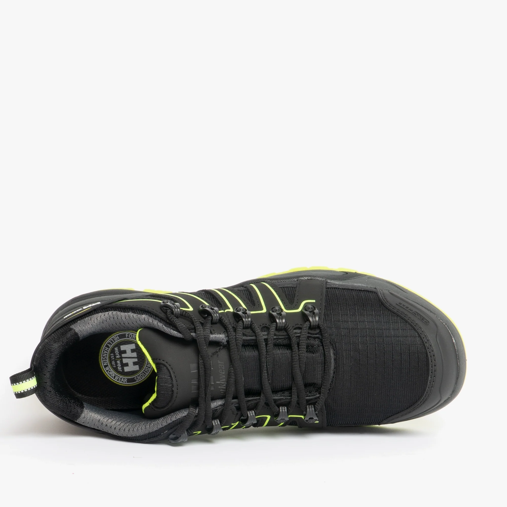 Helly Hansen ADDVIS LOW Mens Safety Trainers Black/Yellow - Image 4