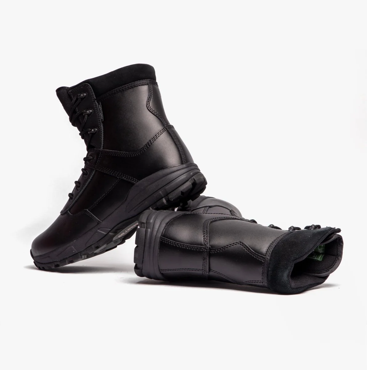 Grafters AMBUSH Unisex Waterproof Leather Work Boots Black - Image 15