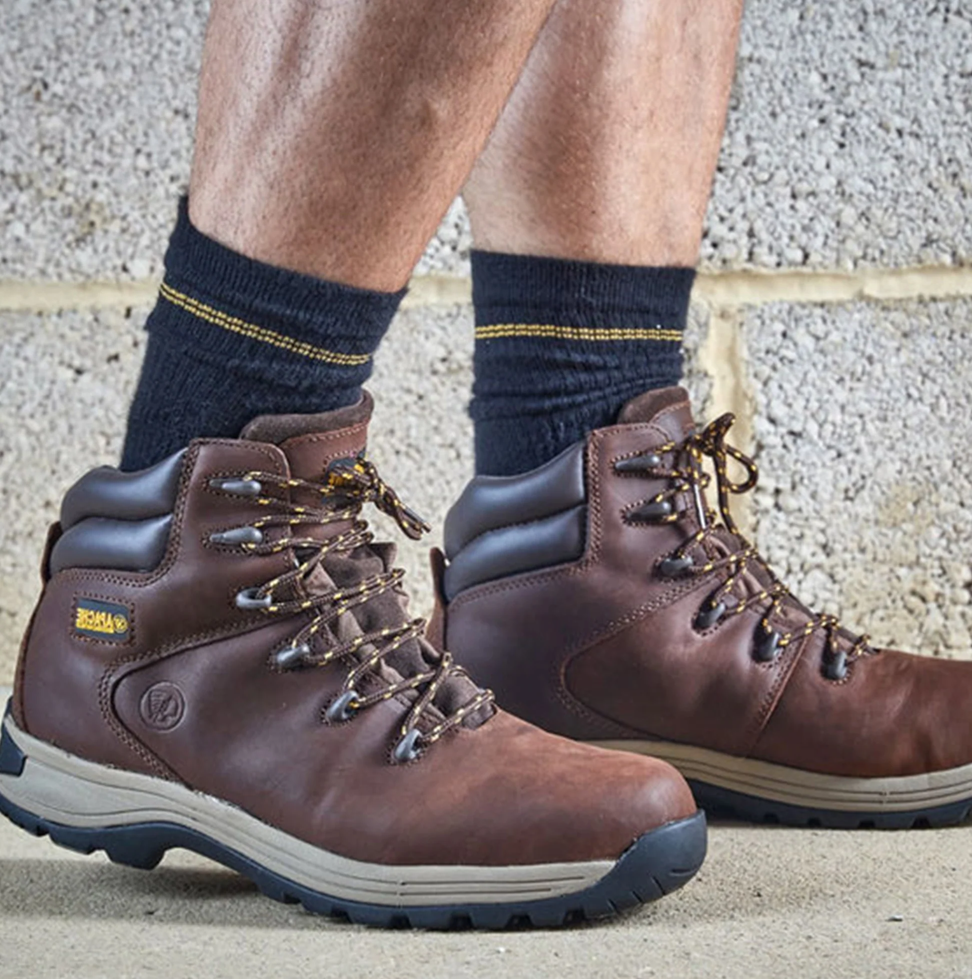 Apache AP315CM Mens Boots Brown - Image 2