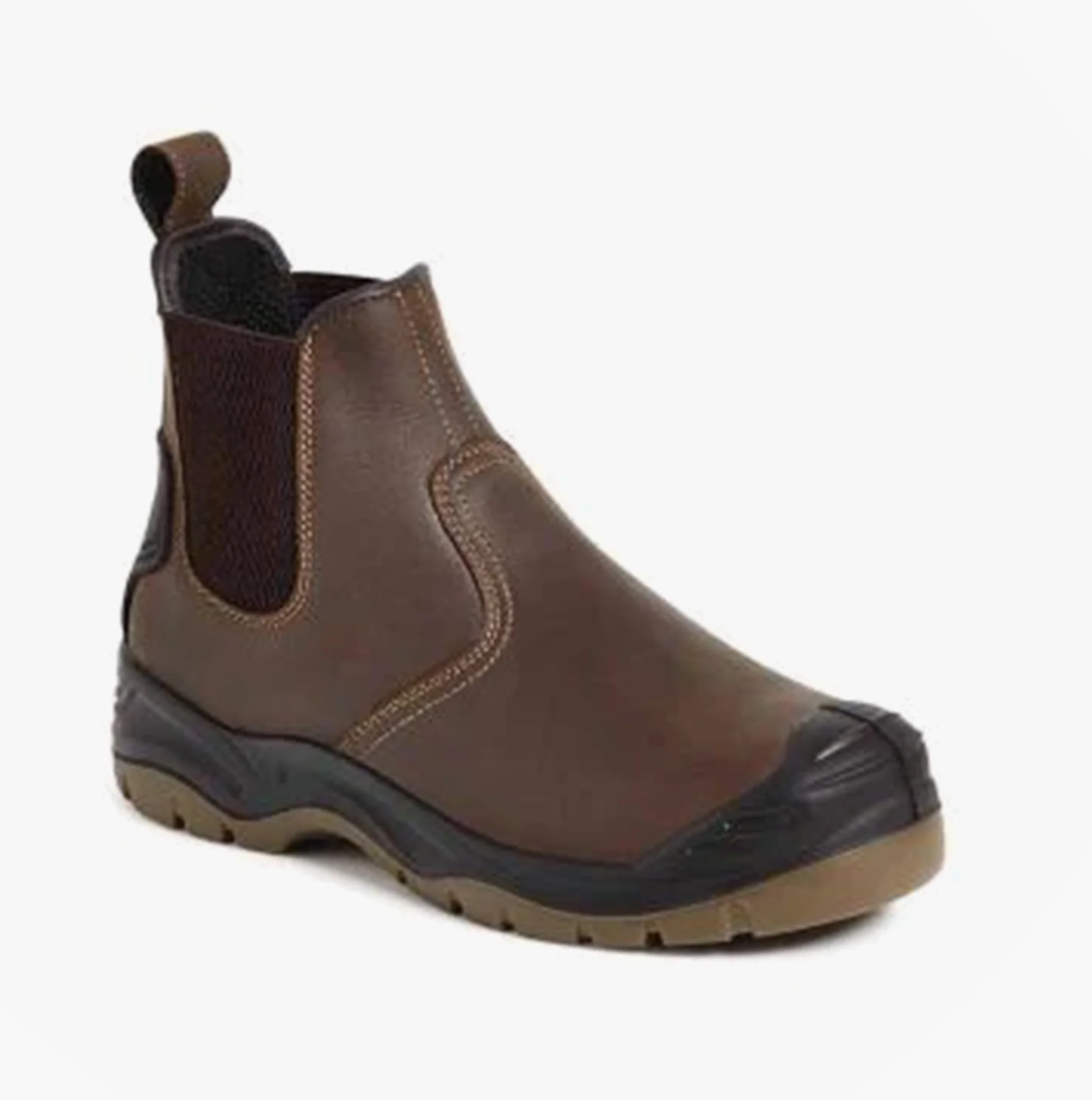 Apache AP715SM Unisex Dealer Boots Brown - Image 2