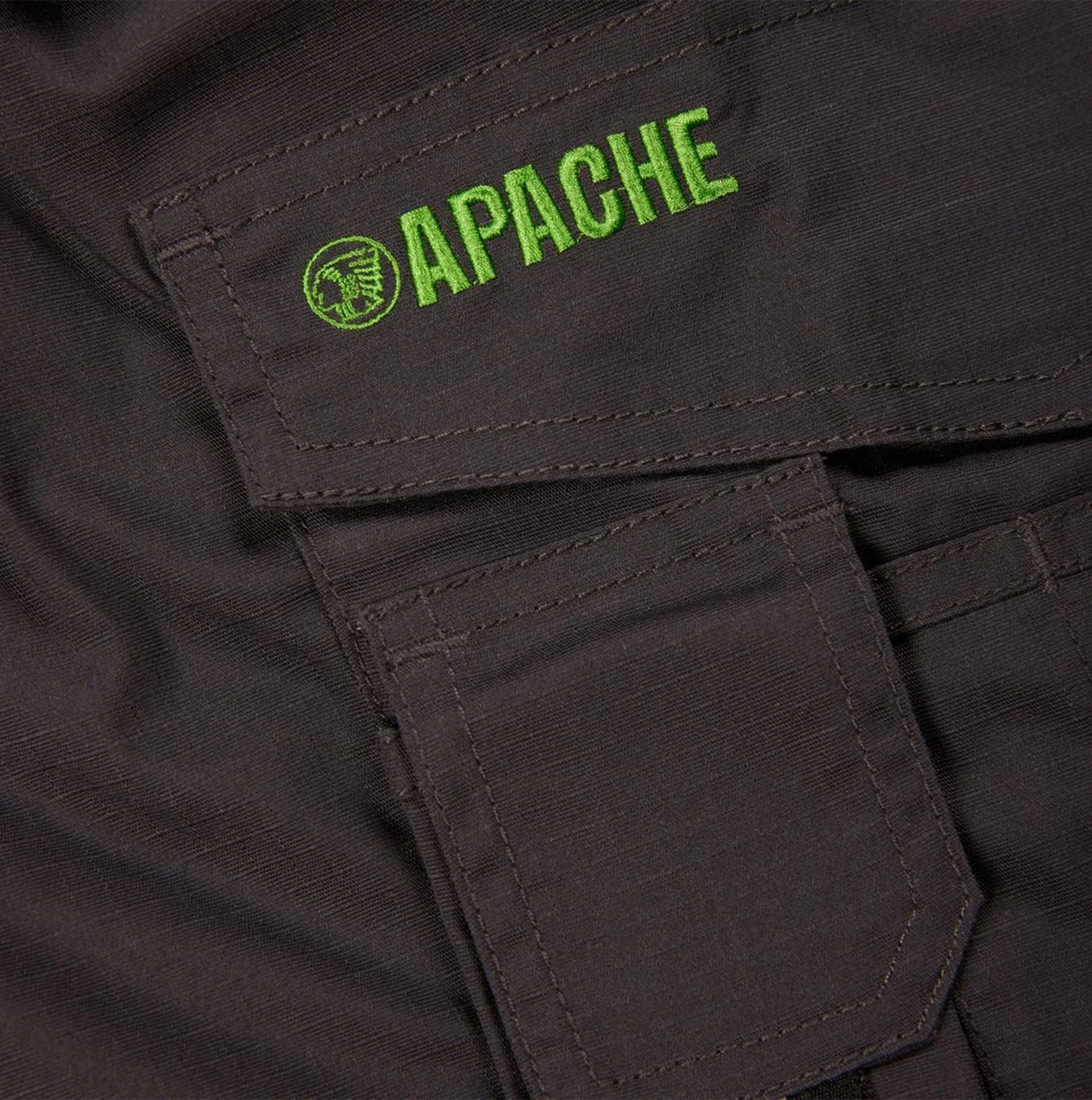 Apache APKHT Mens Shorts Grey - Image 6
