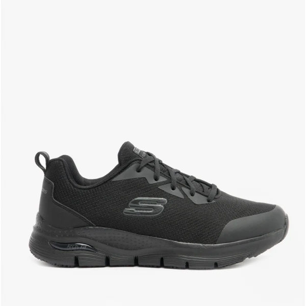 Skechers Work 108019EC ARCH FIT SR Womens Occupational Trainers Black - Image 7