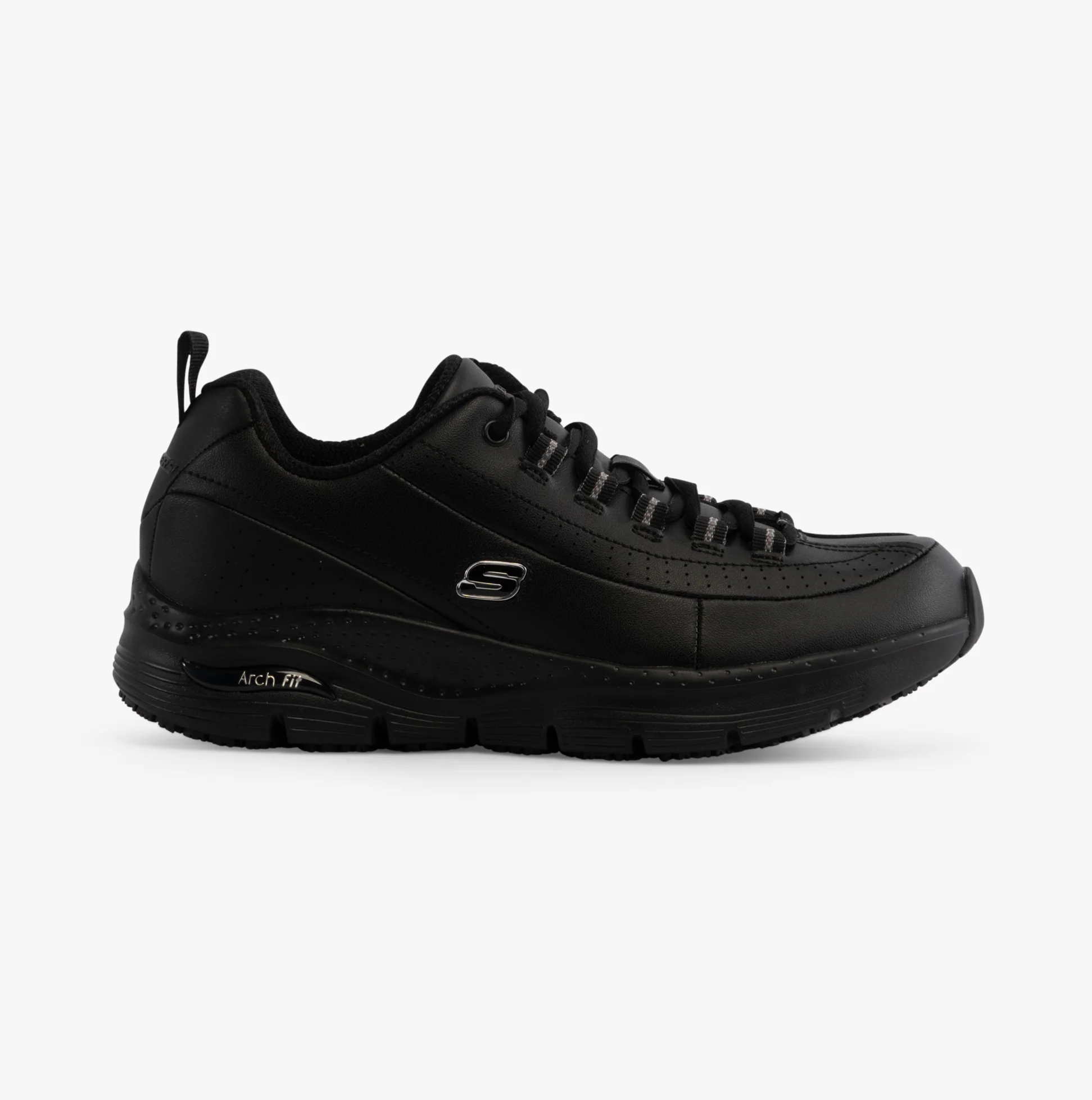 Skechers Work 108053EC ARCH FIT - TRICKELL II SR Womens Occupational Trainers Black
