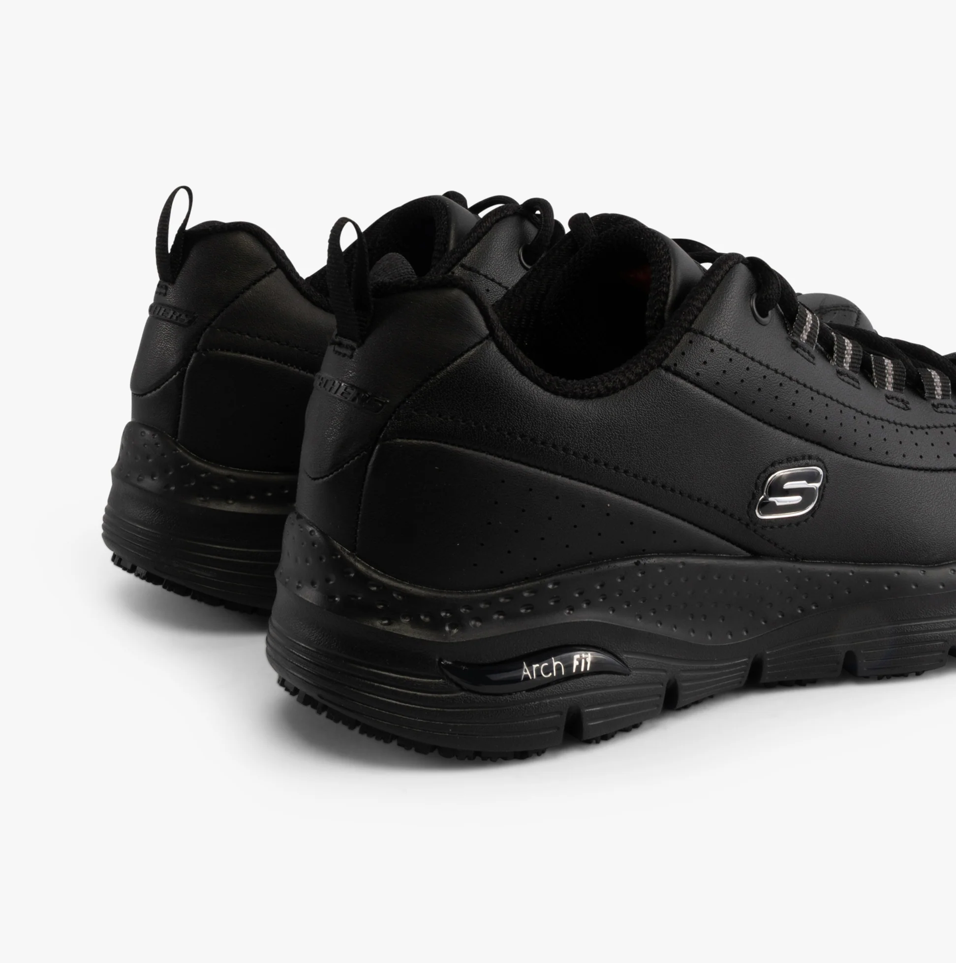 Skechers Work 108053EC ARCH FIT - TRICKELL II SR Womens Occupational Trainers Black - Image 5