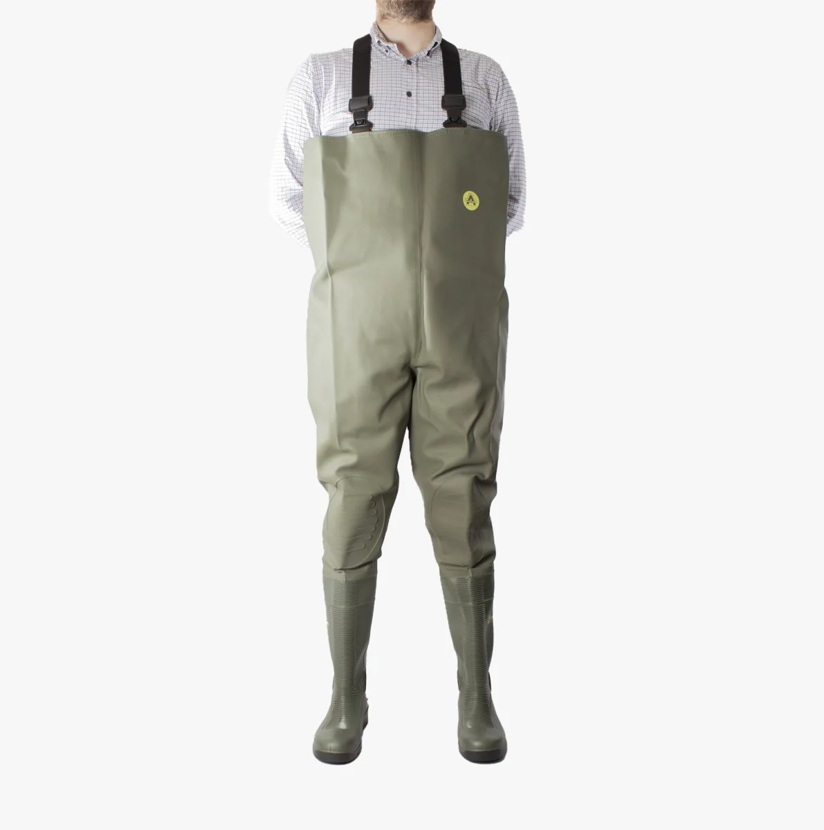 Amblers Safety TYNE Unisex Safety Waders Green - Image 5