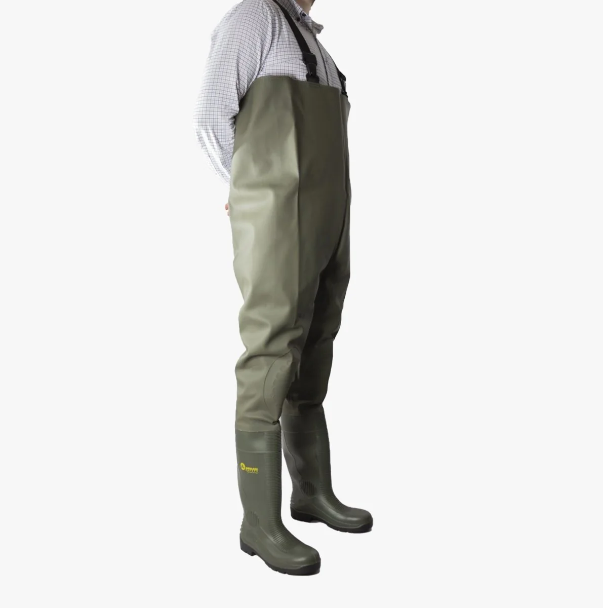 Amblers Safety TYNE Unisex Safety Waders Green - Image 6