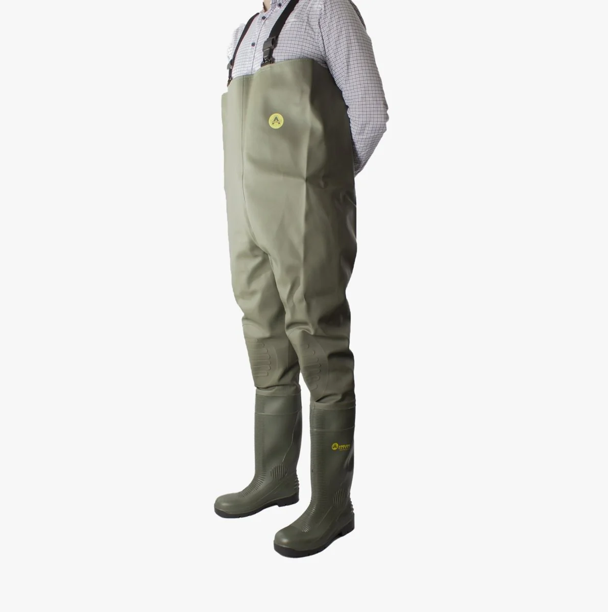 Amblers Safety TYNE Unisex Safety Waders Green - Image 8