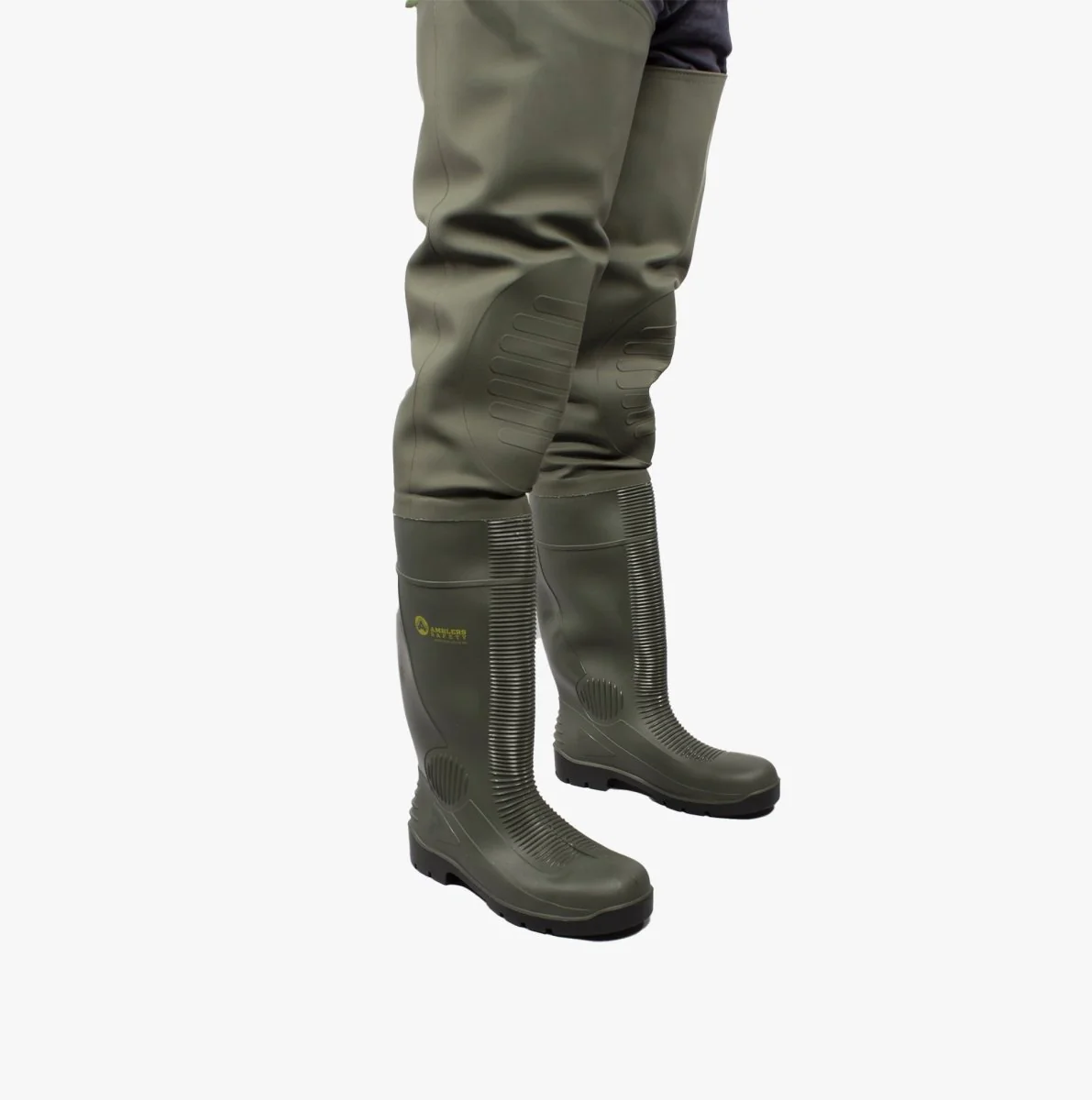 Amblers Safety FORTH Unisex Safety Thigh Waders Green - Image 7