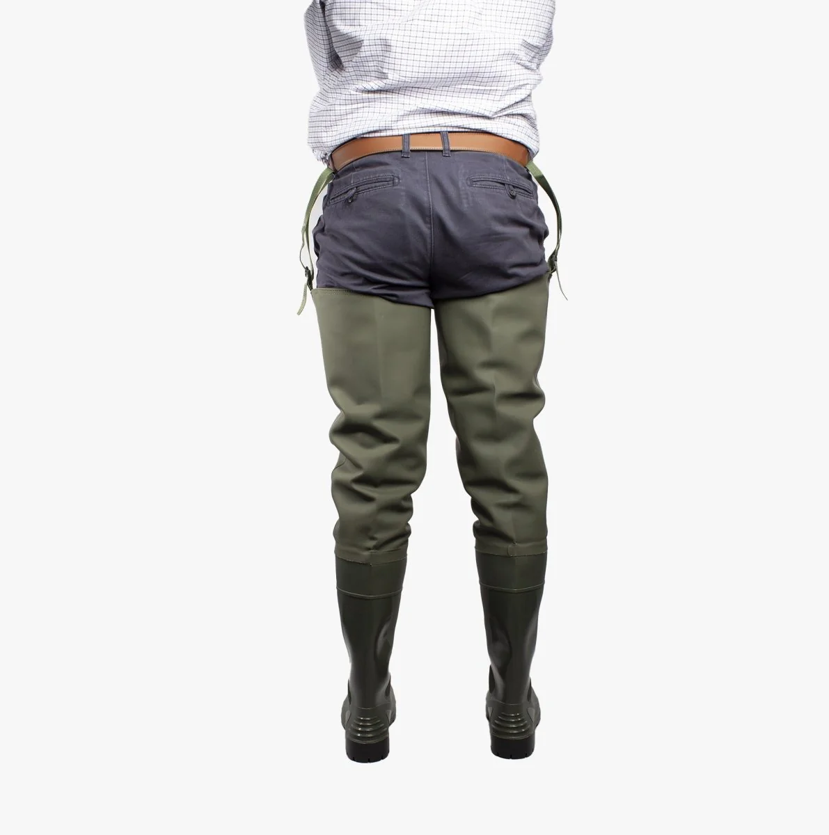 Amblers Safety FORTH Unisex Safety Thigh Waders Green - Image 9