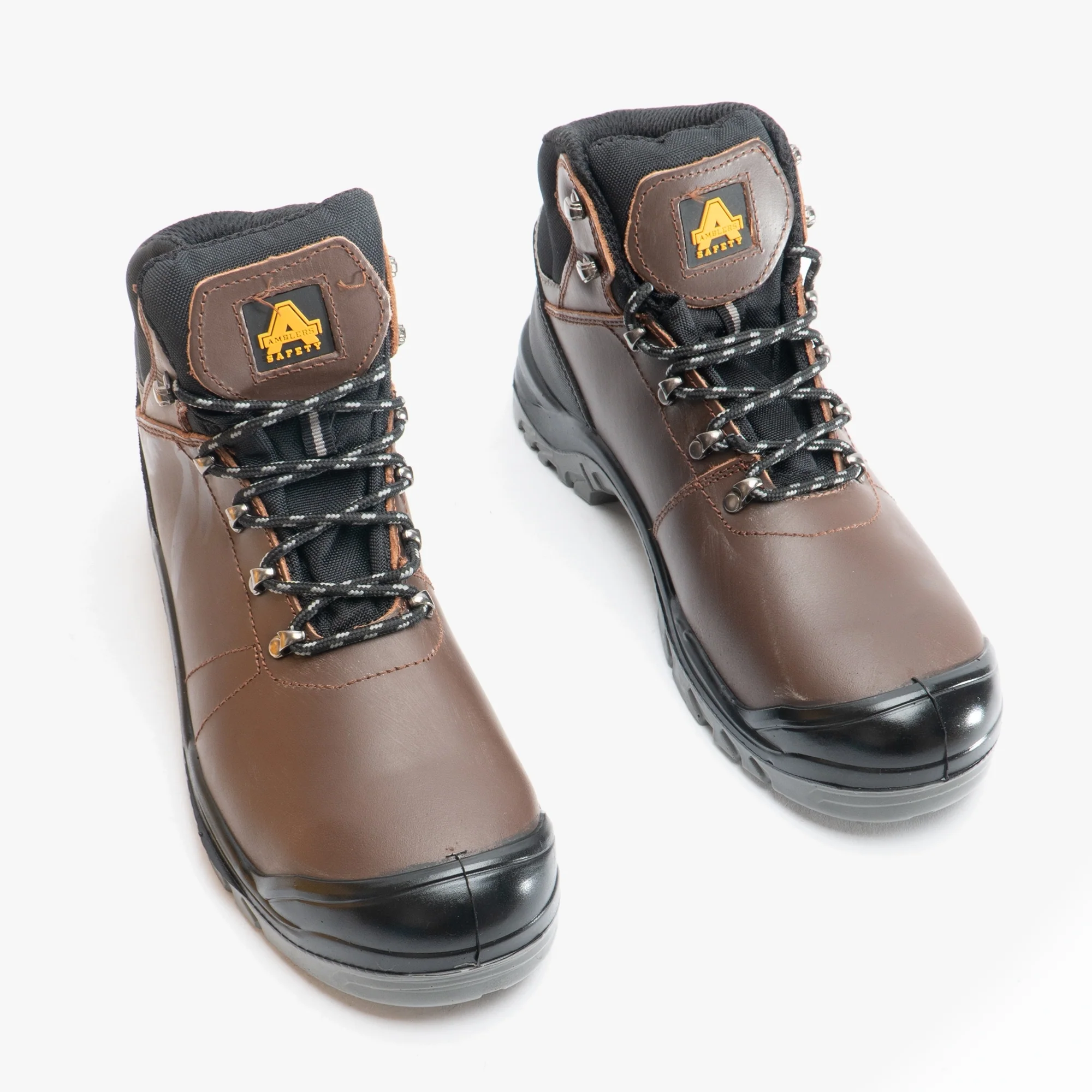 Amblers Safety LAYMORE Mens Leather Safety Boots Brown - Image 2