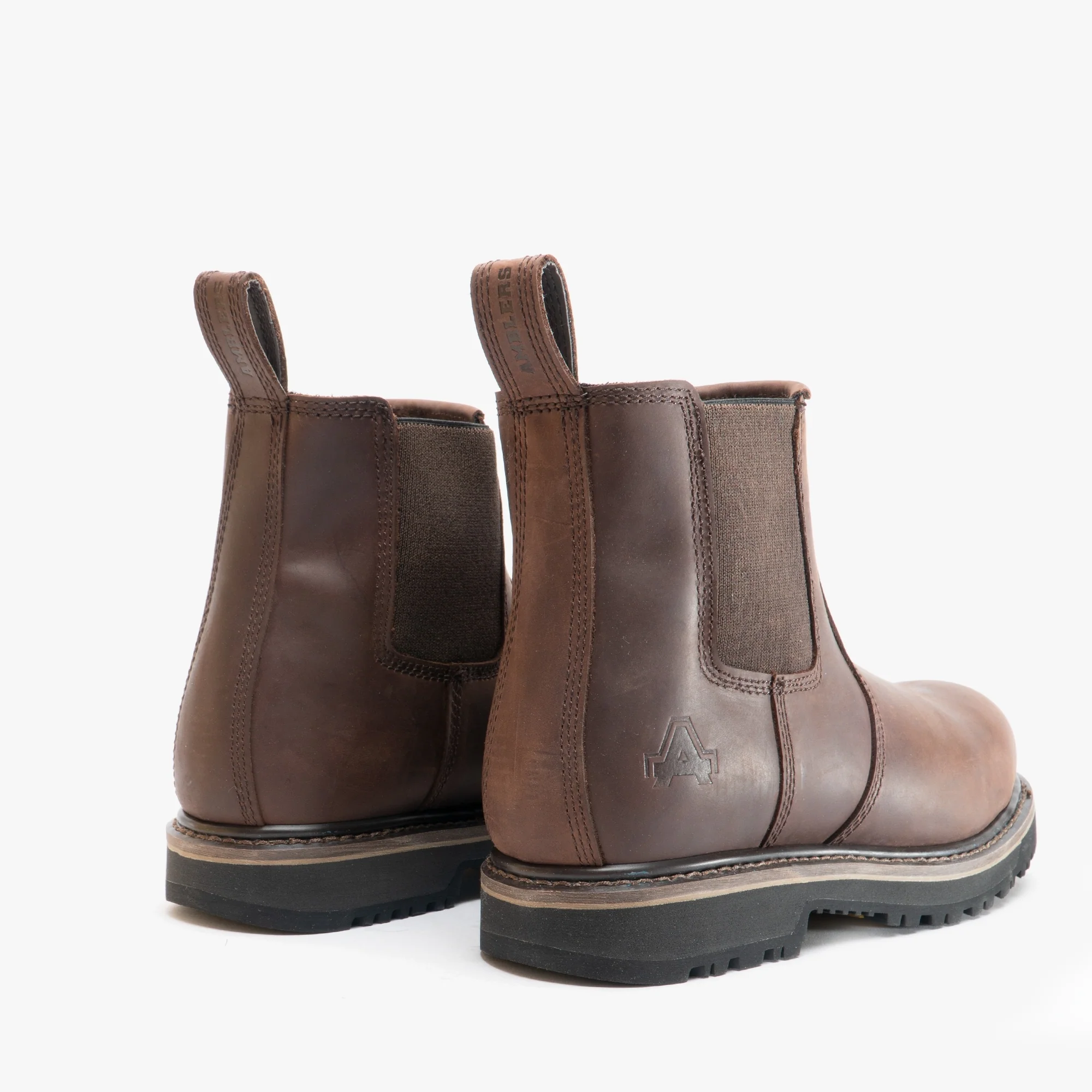 Amblers Safety SKIPTON Mens Leather Safety Dealer Boots Brown - Image 5