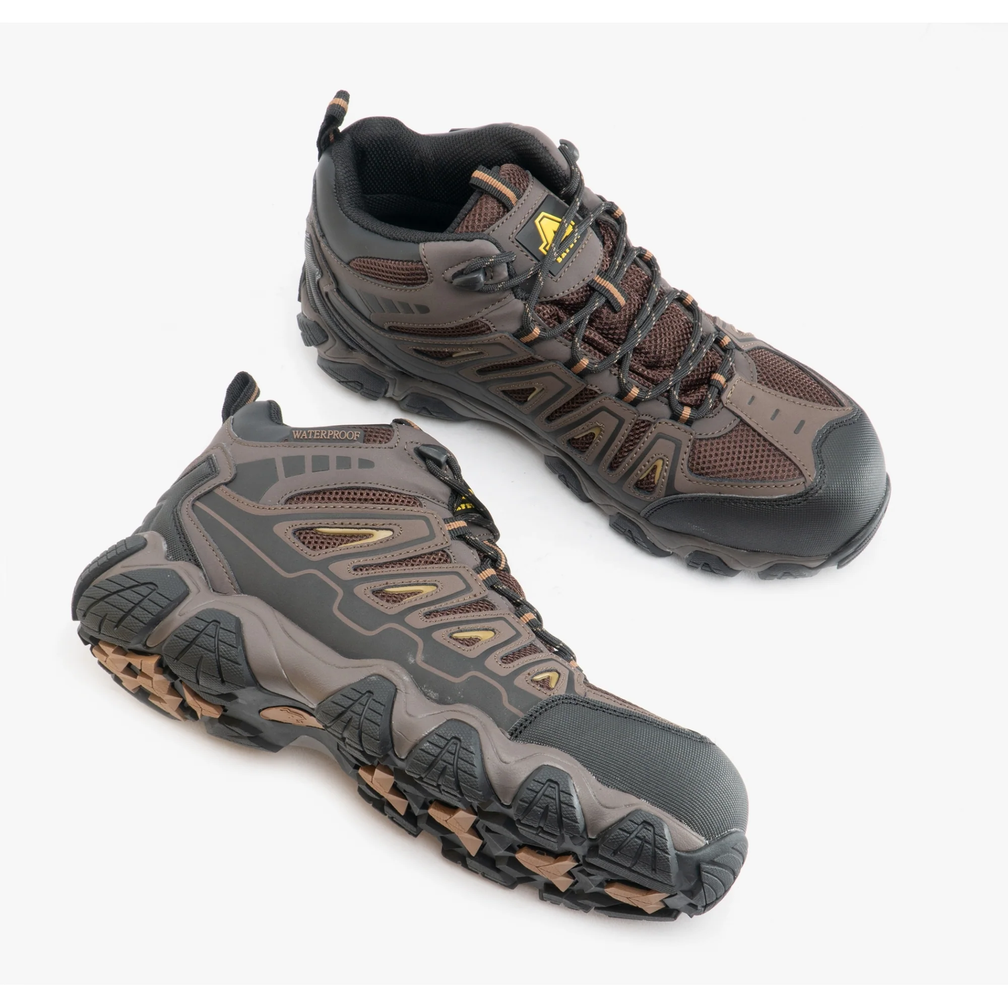 Amblers Safety AS801 ROCKINGHAM Mens Hiker Safety Boots Brown - Image 2