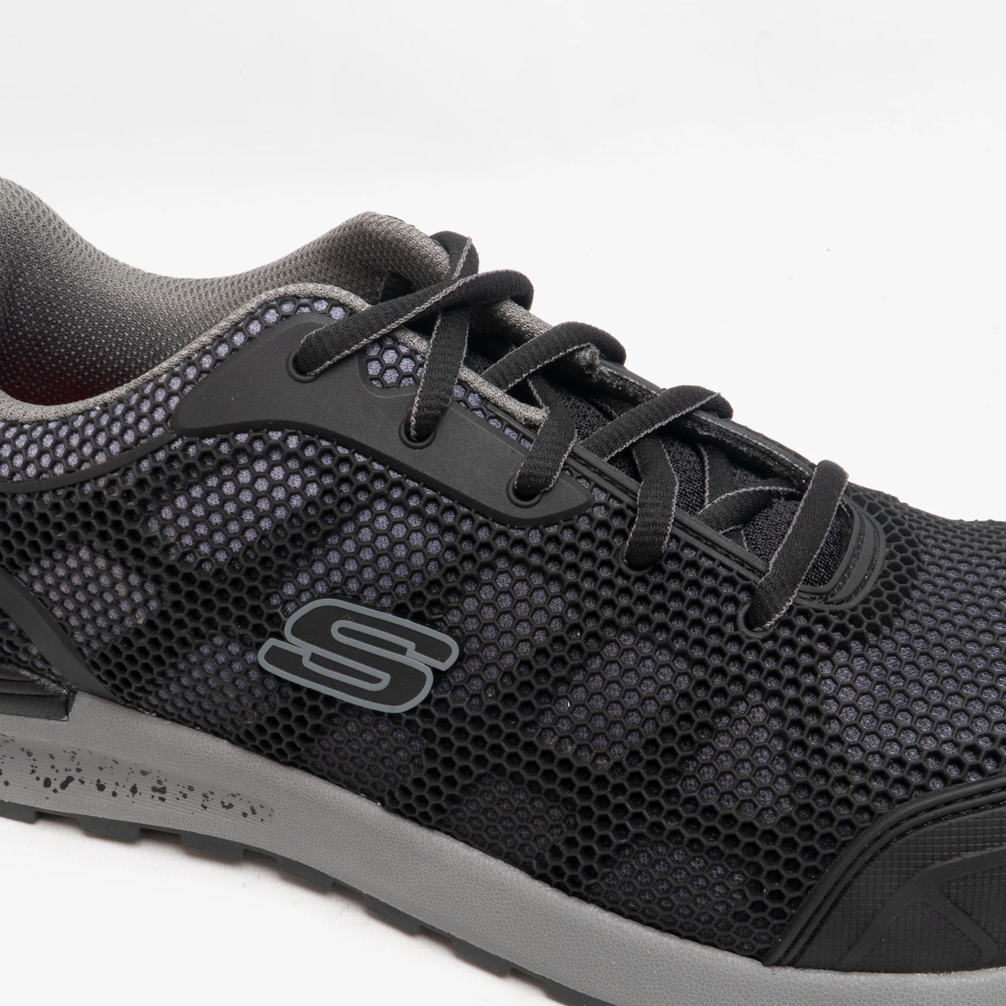 Skechers Work 77273EC BULKLIN - LYNDALE Womens Safety Trainers Black/Grey - Image 6