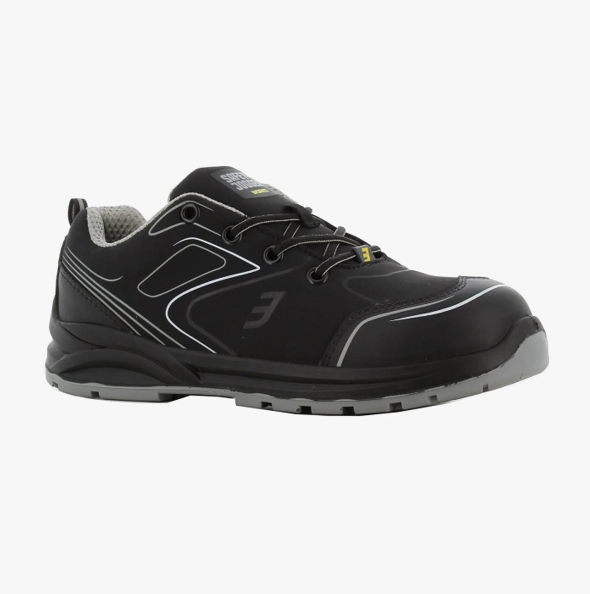 Safety Jogger CADOR S3 MID TLS Mens Safety Trainers Black - Image 3