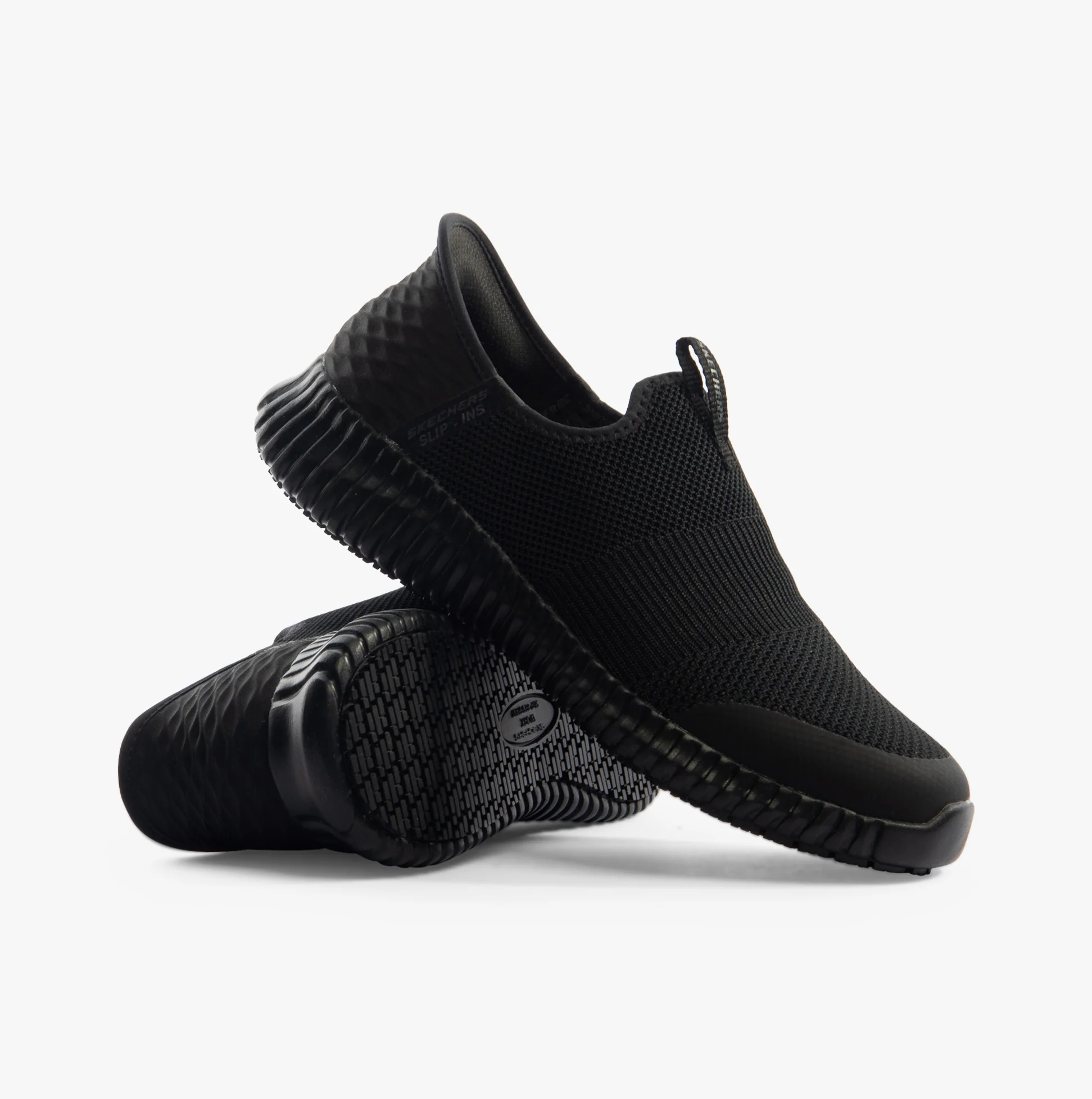 Skechers Work 108127EC CESSNOCK - GWYNEDD SR Womens Occupational Trainers Black - Image 2