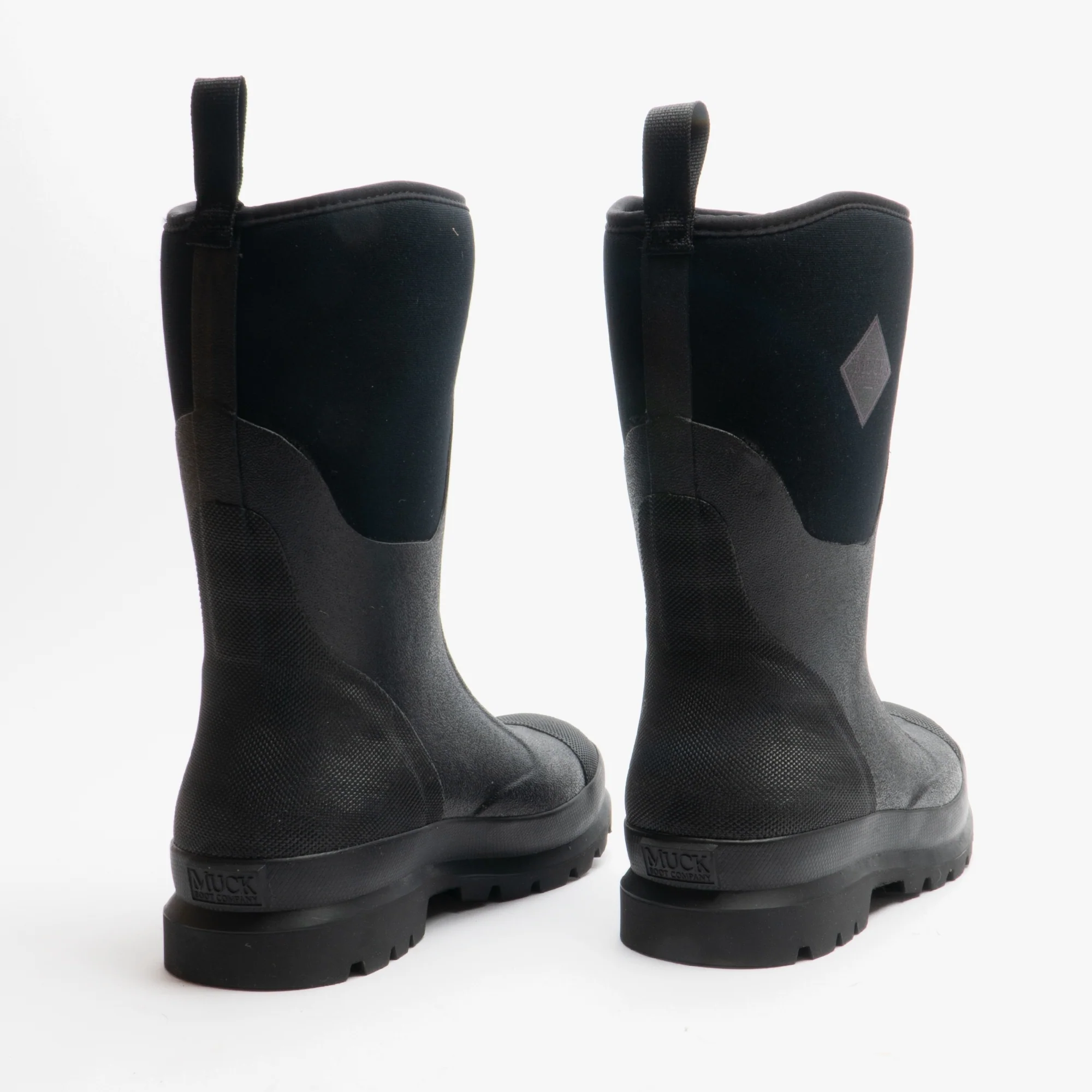 Muck Boots CHORE CLASSIC SHORT Womens Neoprene Wellington Boots Black - Image 5