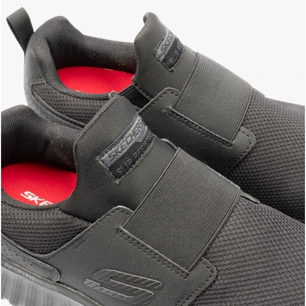 Skechers Work 200027EC CICADES SR Mens Occupational Trainers Black - Image 7