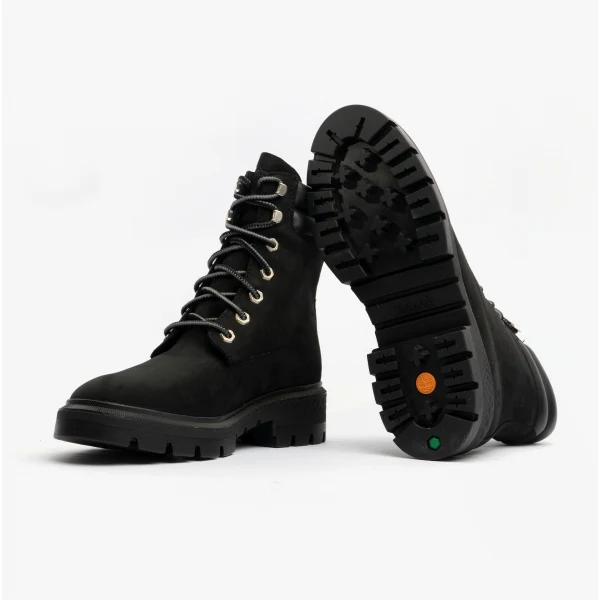 Timberland CORTINA VALLEY 6'' Womens Boots Black Nubuck - Image 5