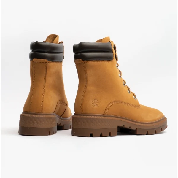 Timberland Cortina Valley 6in Womens Boots Wheat Nubuck - Image 3