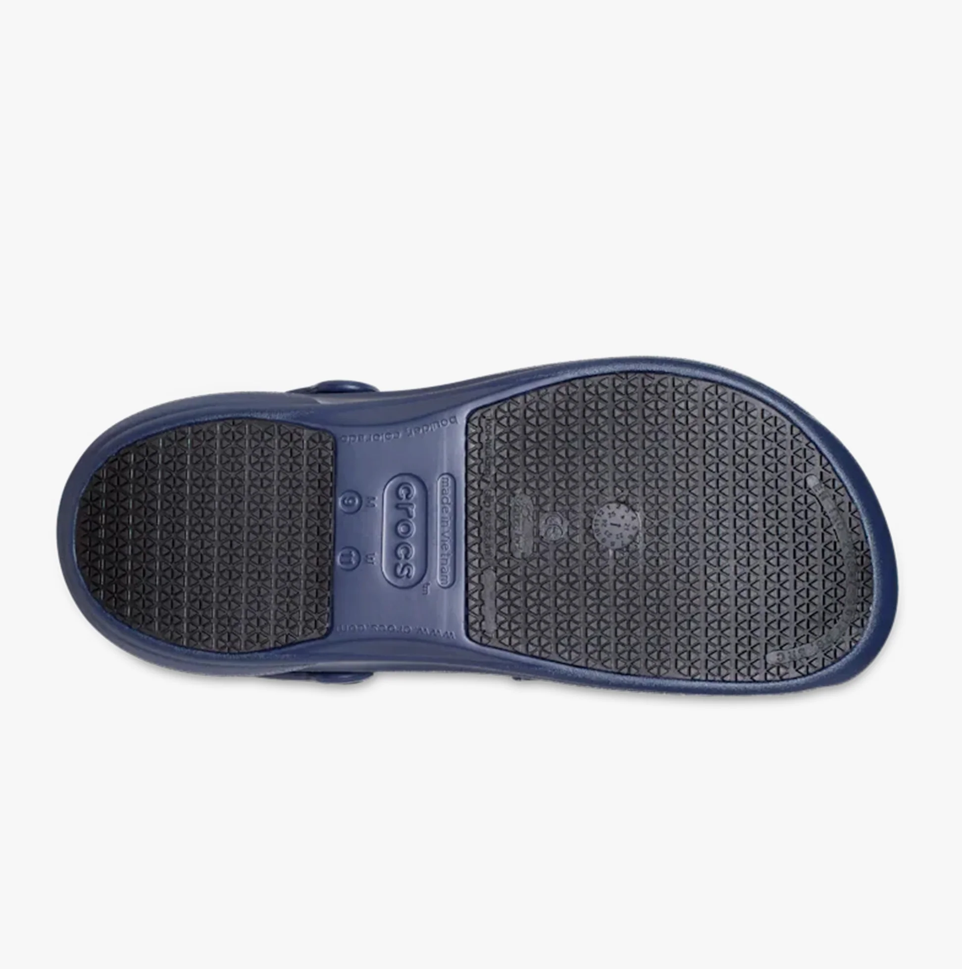 Crocs At Work BISTRO Unisex Slip-Resistant Work Clogs Navy - Image 4