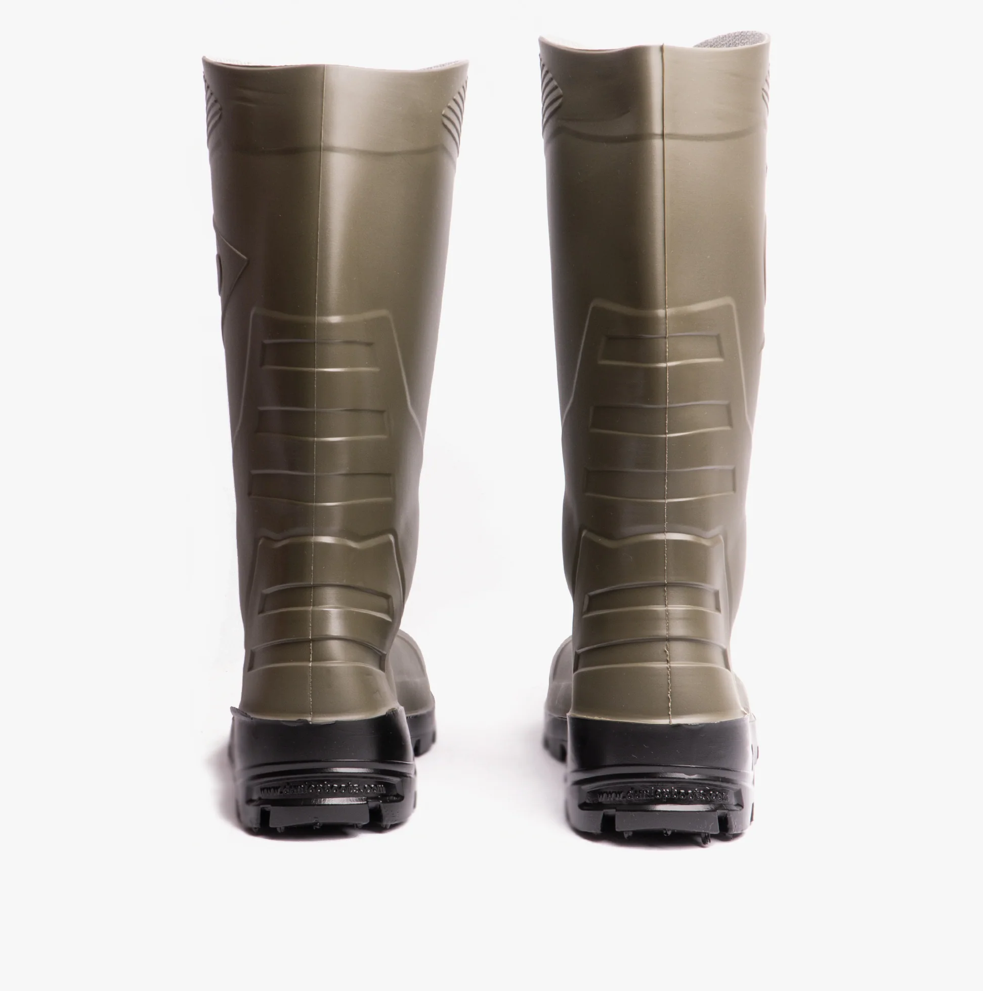 Dunlop DEVON Unisex Safety Wellington Boots Green - Image 3