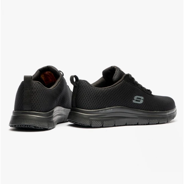 Skechers Work 77125EC FLEX ADVANTAGE - BENDON SR Mens Occupational Trainers Black - Image 3