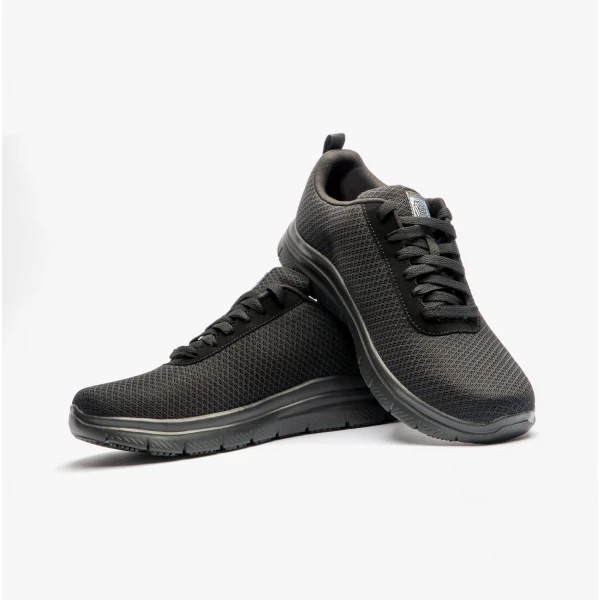 Skechers Work 77125EC FLEX ADVANTAGE - BENDON SR Mens Occupational Trainers Black - Image 4
