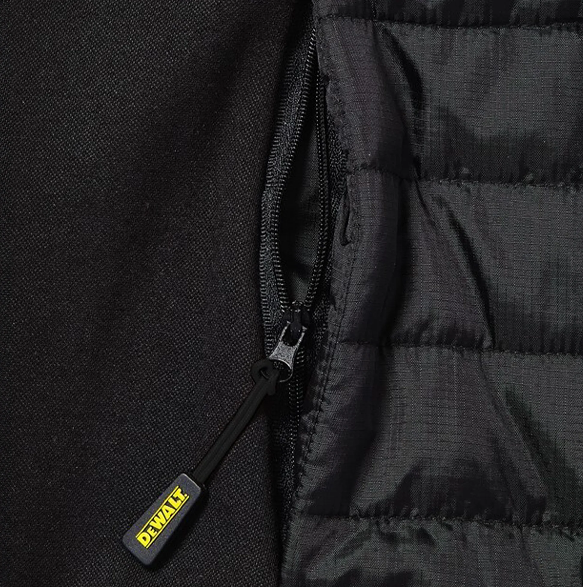 Dewalt FORCE Mens Gilet Black - Image 3