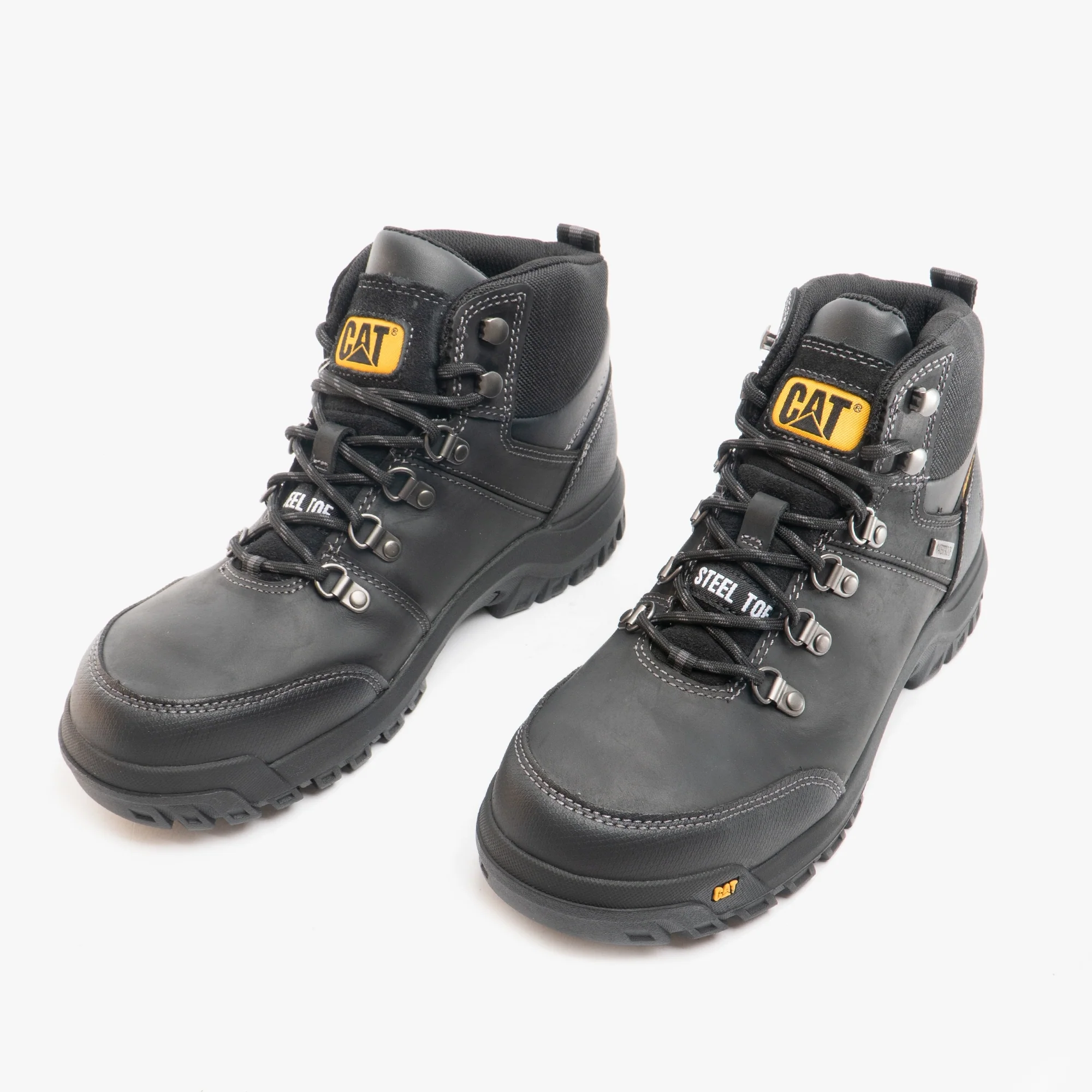 CAT FRAMEWORK Mens Safety Boots Black - Image 2