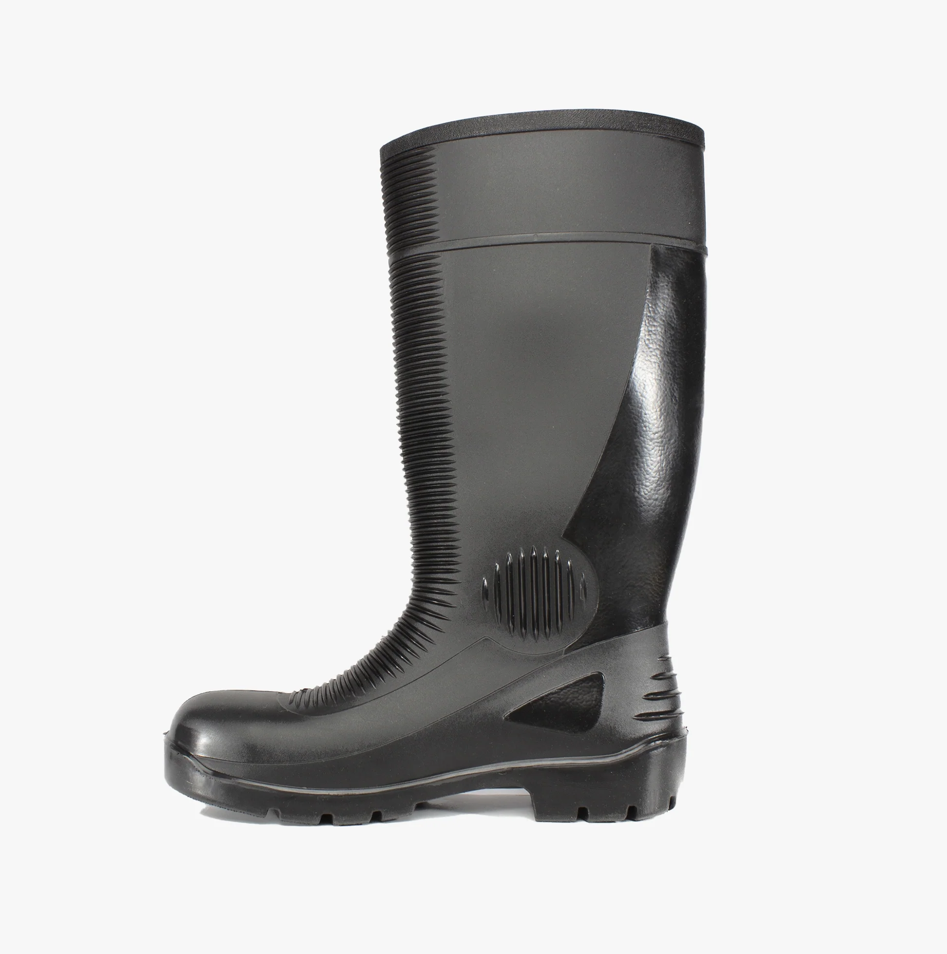 Amblers Safety FS100 Unisex Safety Boots Wellington Black - Image 4
