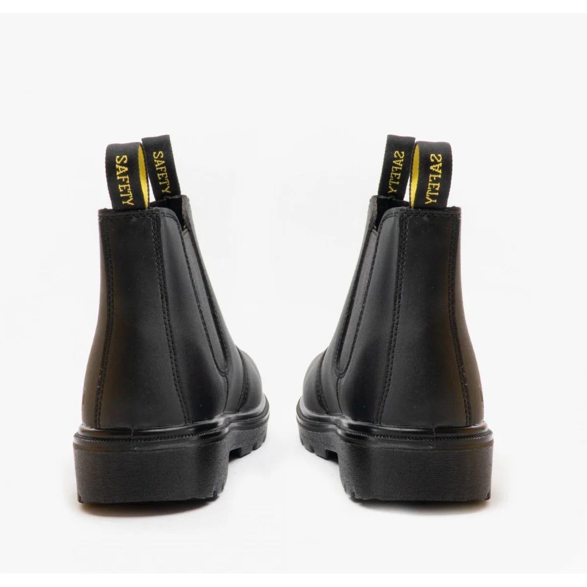 Amblers Safety FS116 Unisex Leather Chelsea Safety Boots Black - Image 12