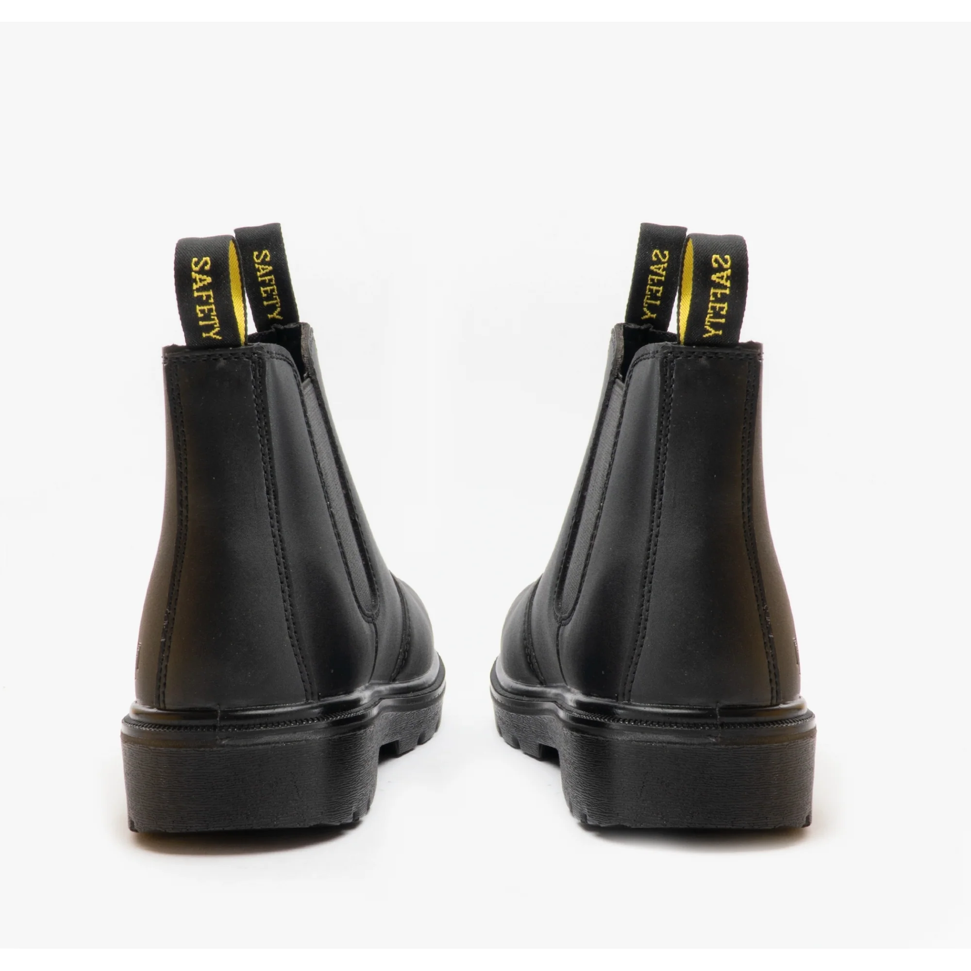 Amblers Safety FS116 Unisex Leather Chelsea Safety Boots Black - Image 5