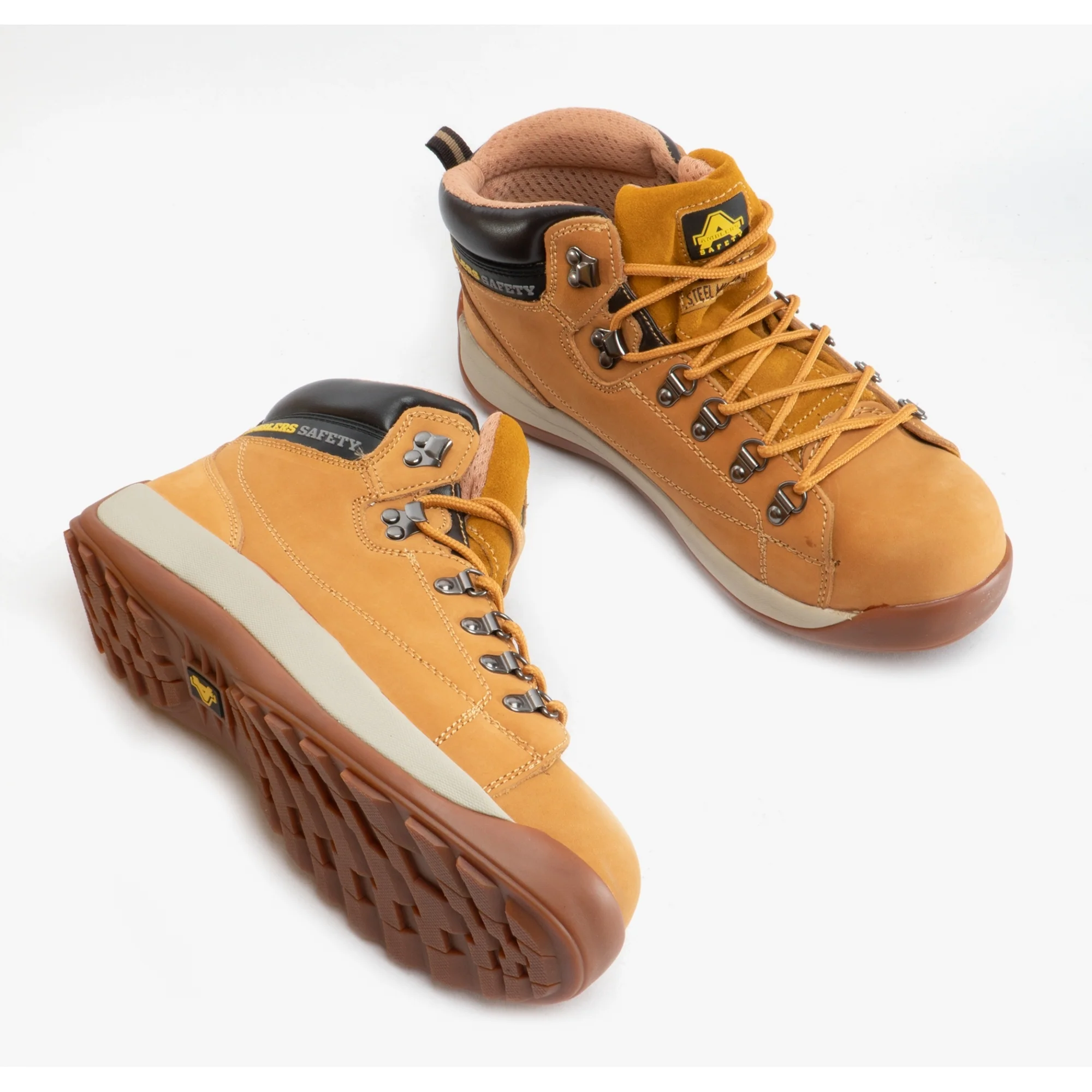 Amblers Safety FS122 Unisex Safety Boots Honey - Image 2