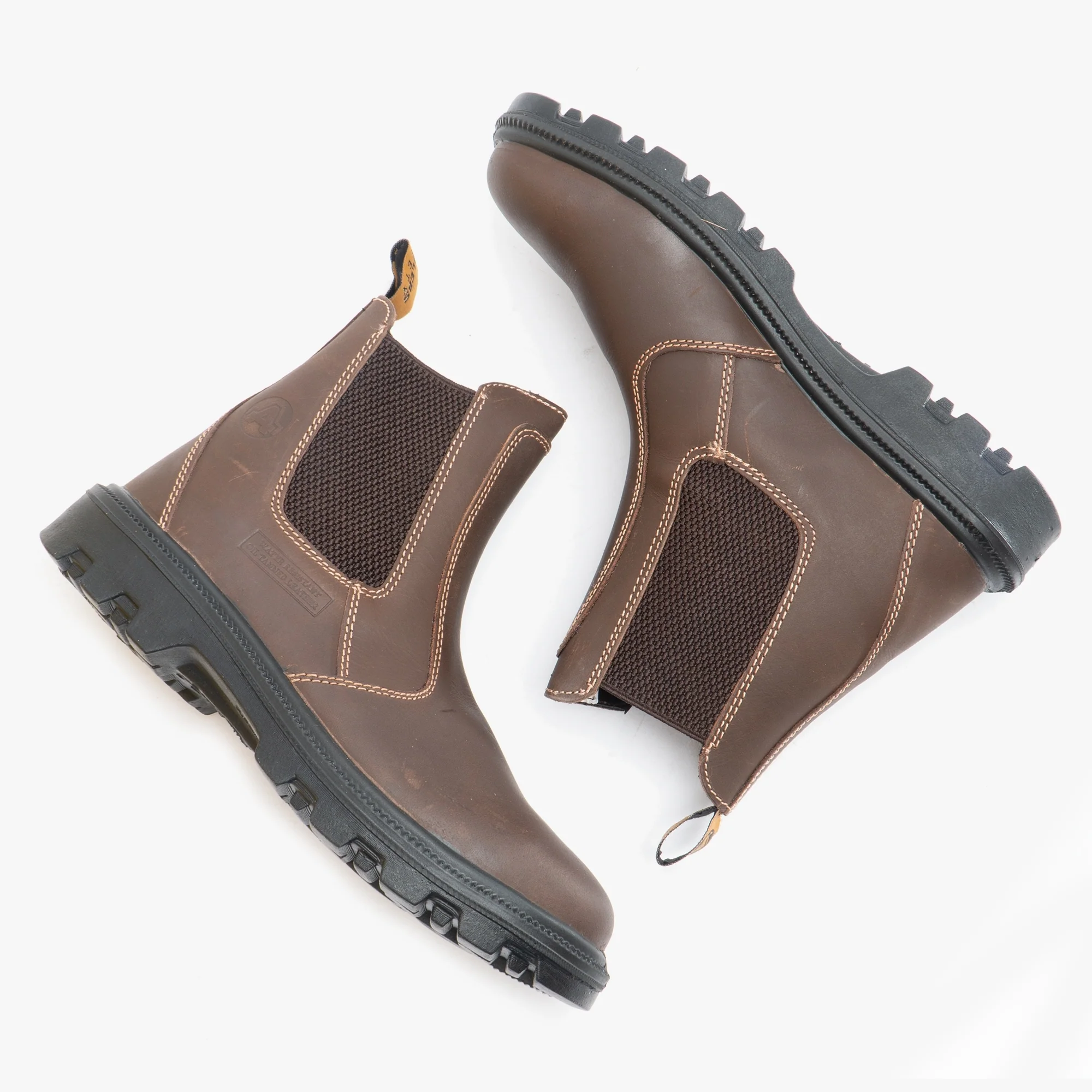 Amblers Safety FS131 Mens Leather Safety Dealer Boots Brown - Image 2