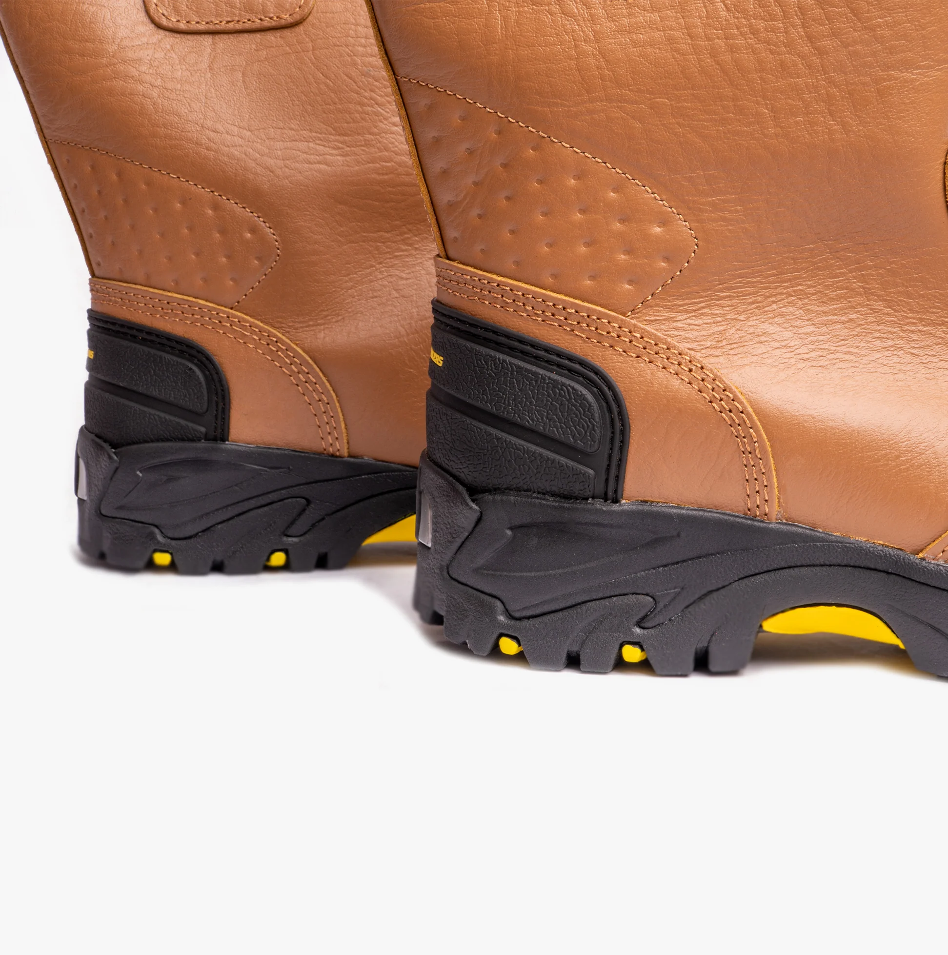Amblers Safety FS143 Mens Leather Rigger Safety Boots Tan - Image 4