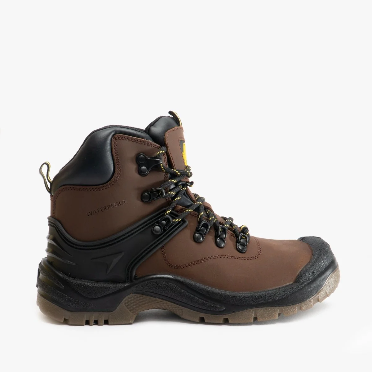 Amblers Safety FS197 Unisex Leather Safety Boots Brown - Image 7