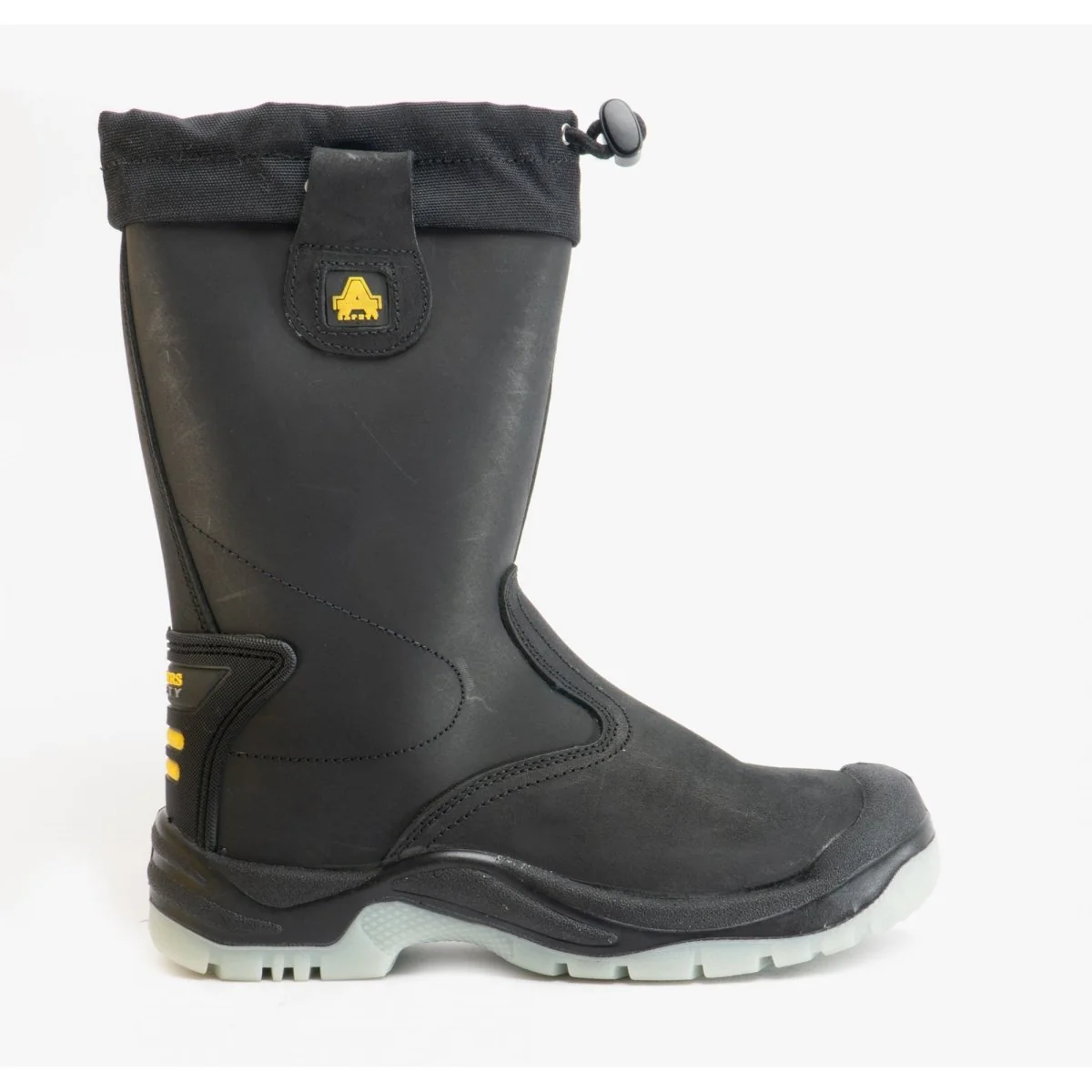 Amblers Safety FS209 Unisex Leather Safety Boots Black - Image 7