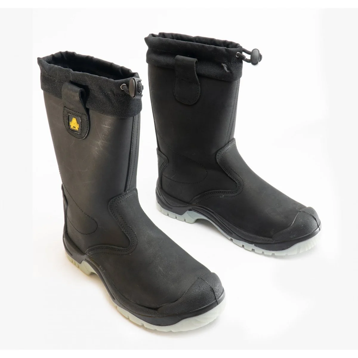 Amblers Safety FS209 Unisex Leather Safety Boots Black - Image 8