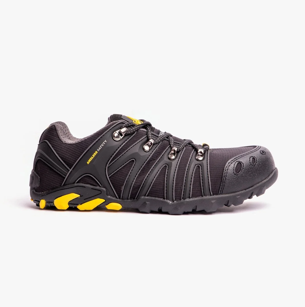 Amblers Safety FS23 Unisex Safety Trainers Black - Image 8
