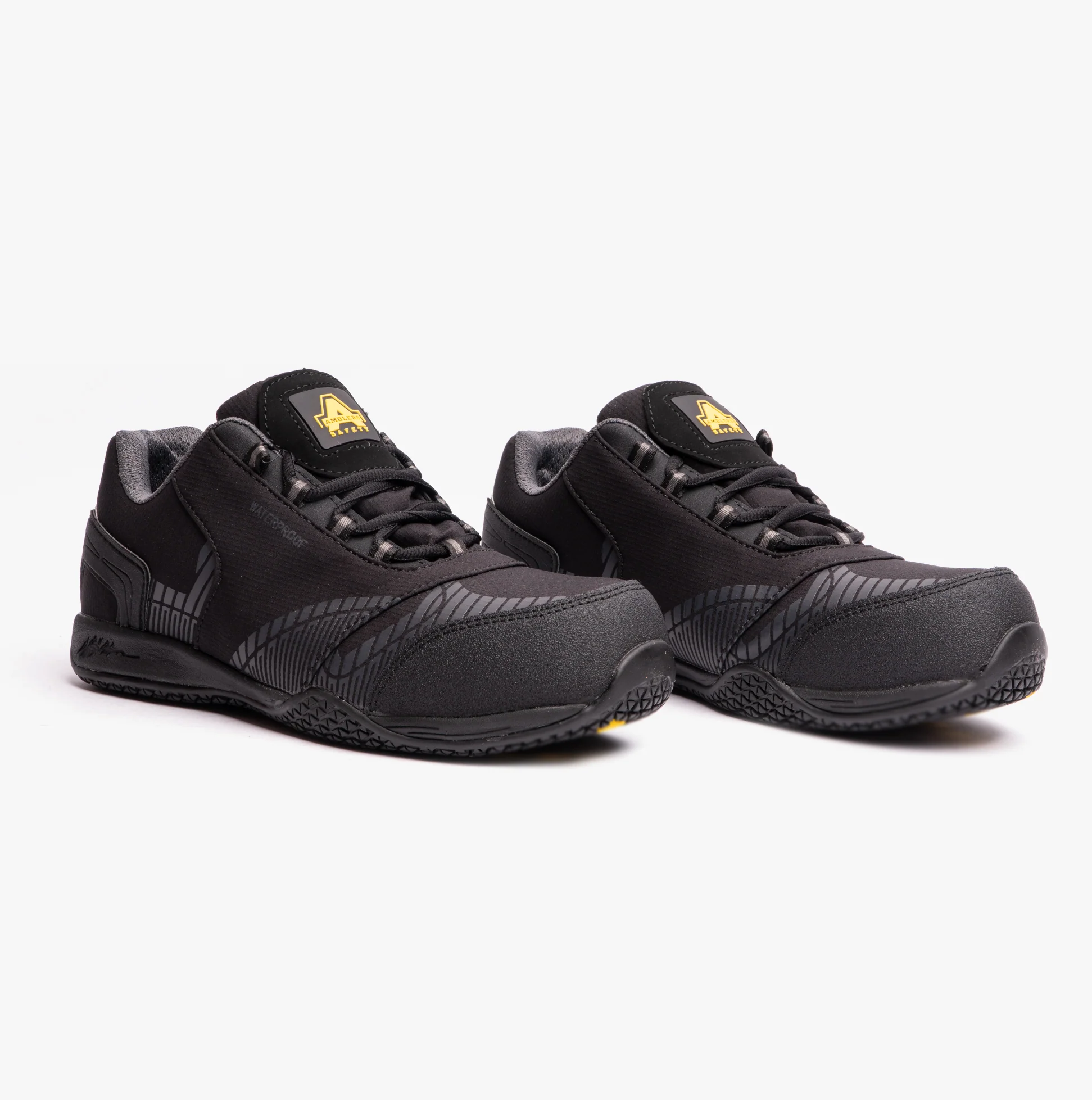 Amblers Safety FS29C Mens Safety Trainers Black - Image 2