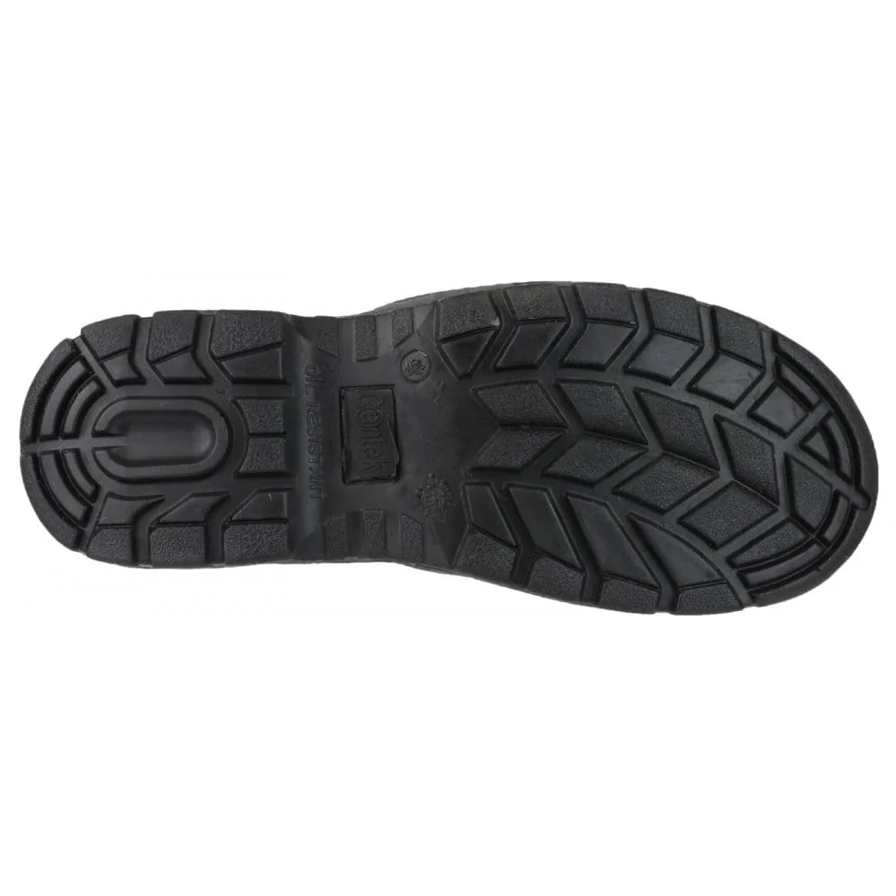 Centek FS30C Unisex Leather Safety Boots Black - Image 8