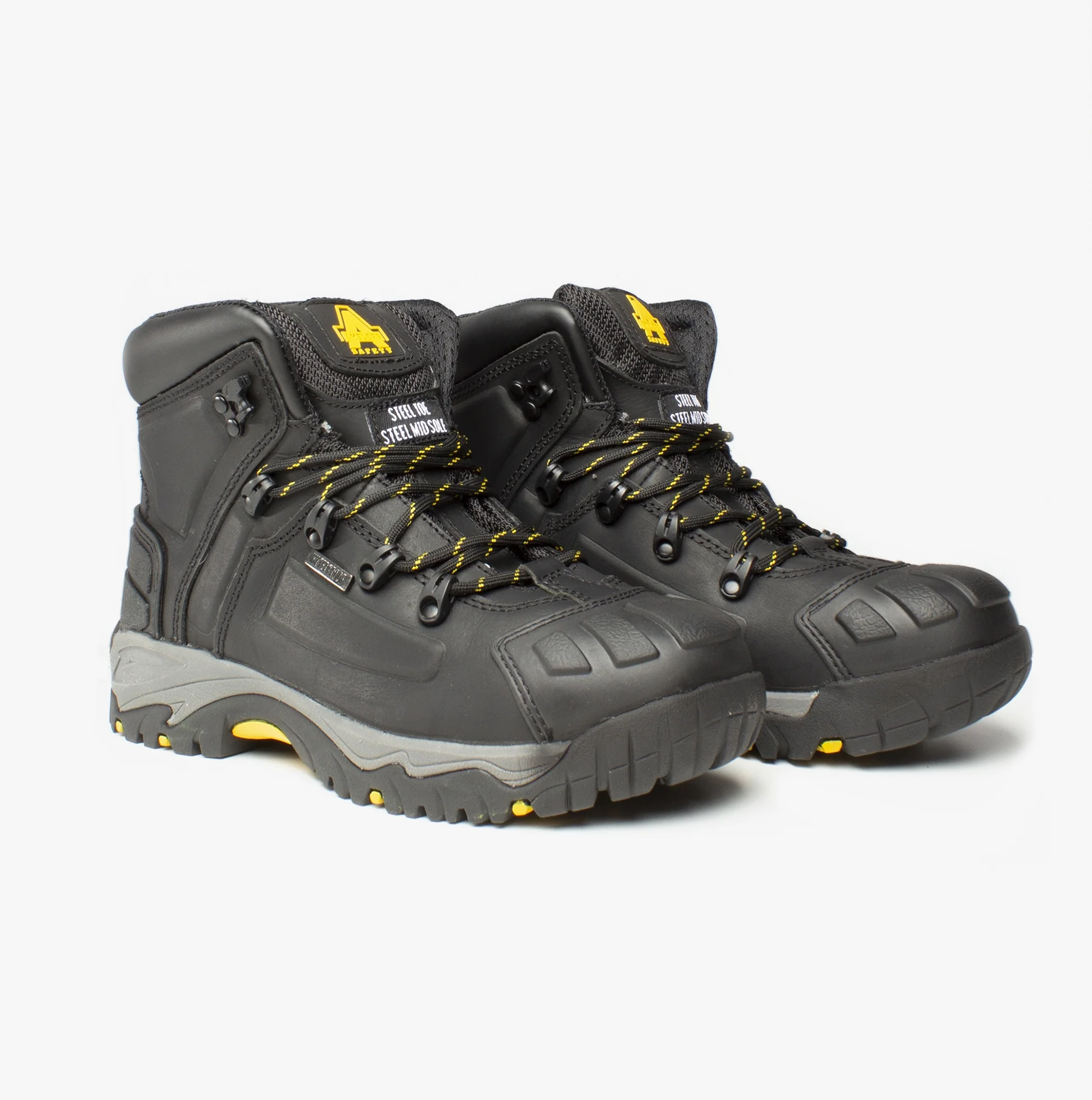 Amblers Safety FS32 Unisex Leather Safety Boots Black - Image 2